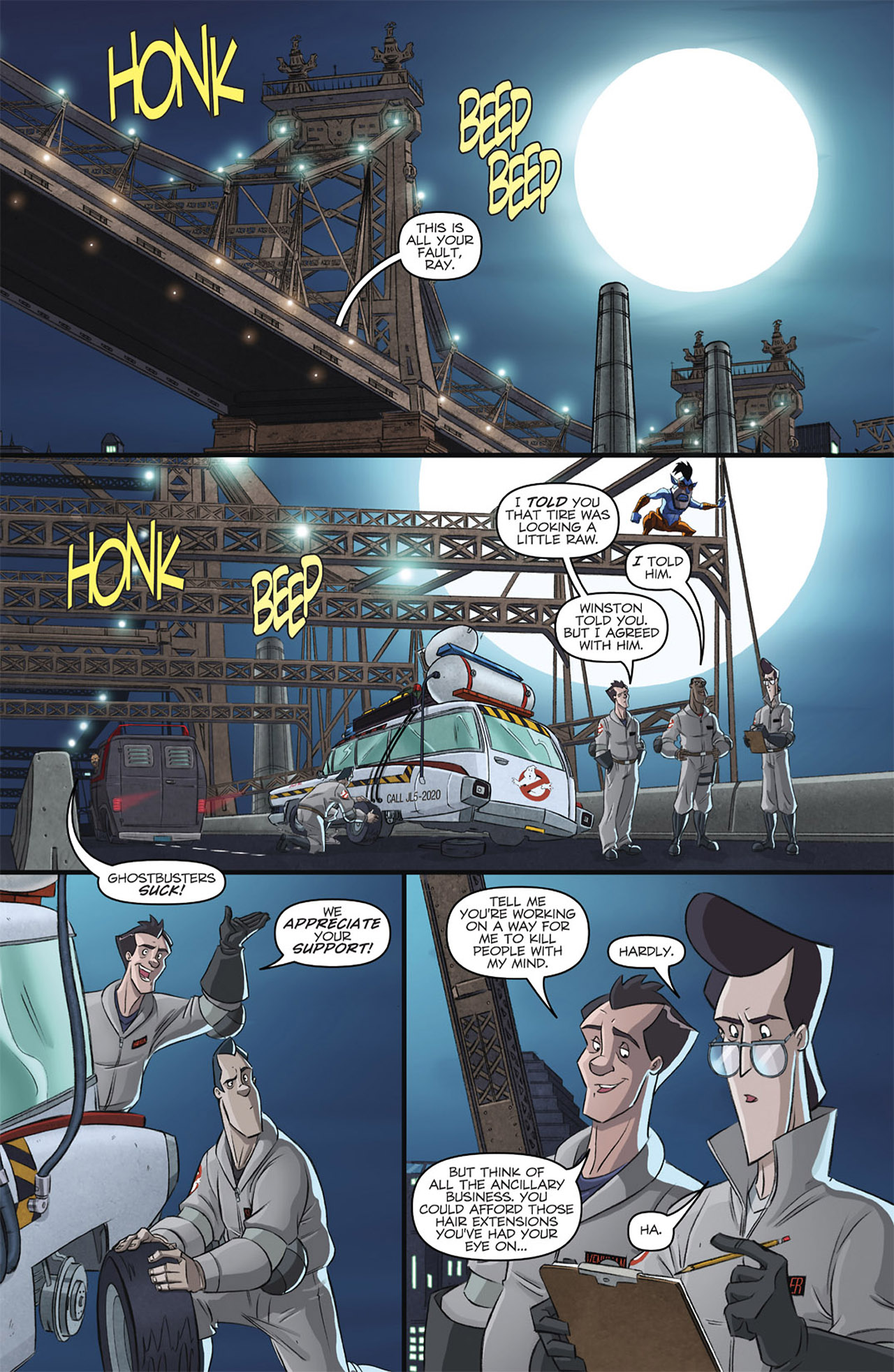 Read online Ghostbusters (2011) comic -  Issue #3 - 8