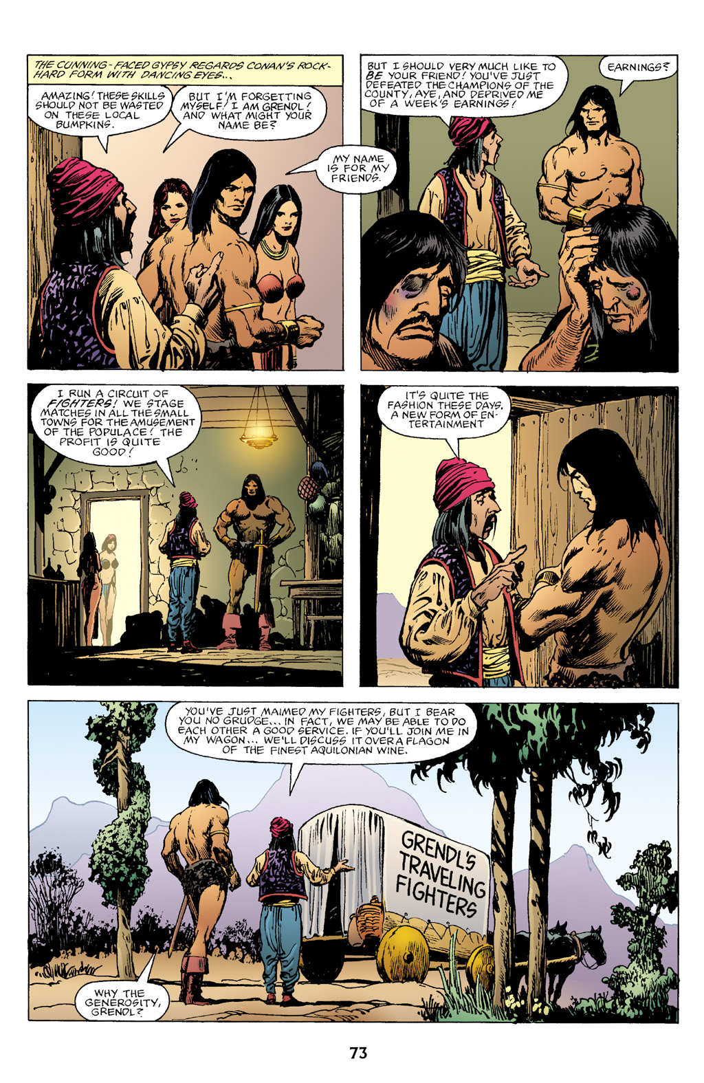 Read online The Chronicles of Conan comic -  Issue # TPB 18 (Part 1) - 74