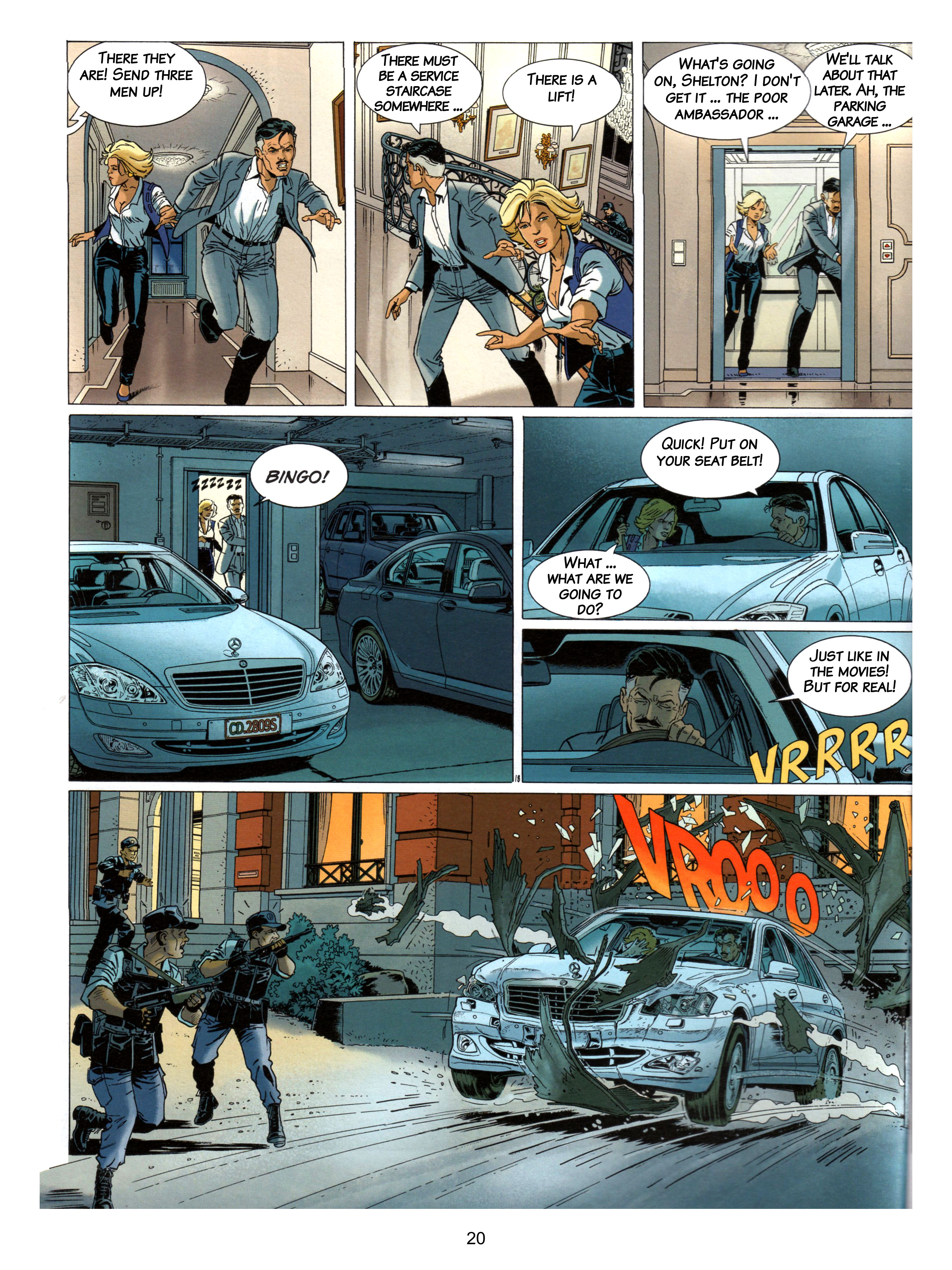 Read online Wayne Shelton comic -  Issue #9 - 20