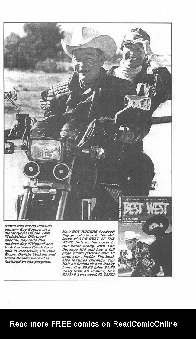 Read online Roy Rogers Western comic -  Issue #3 - 24