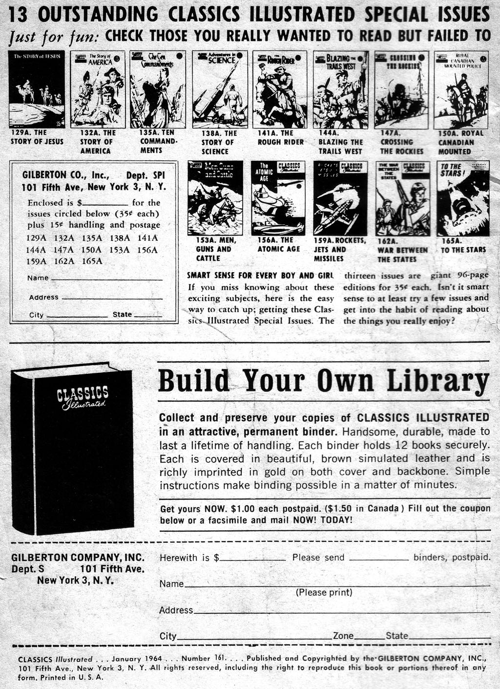 Read online Classics Illustrated comic -  Issue #161 - 2