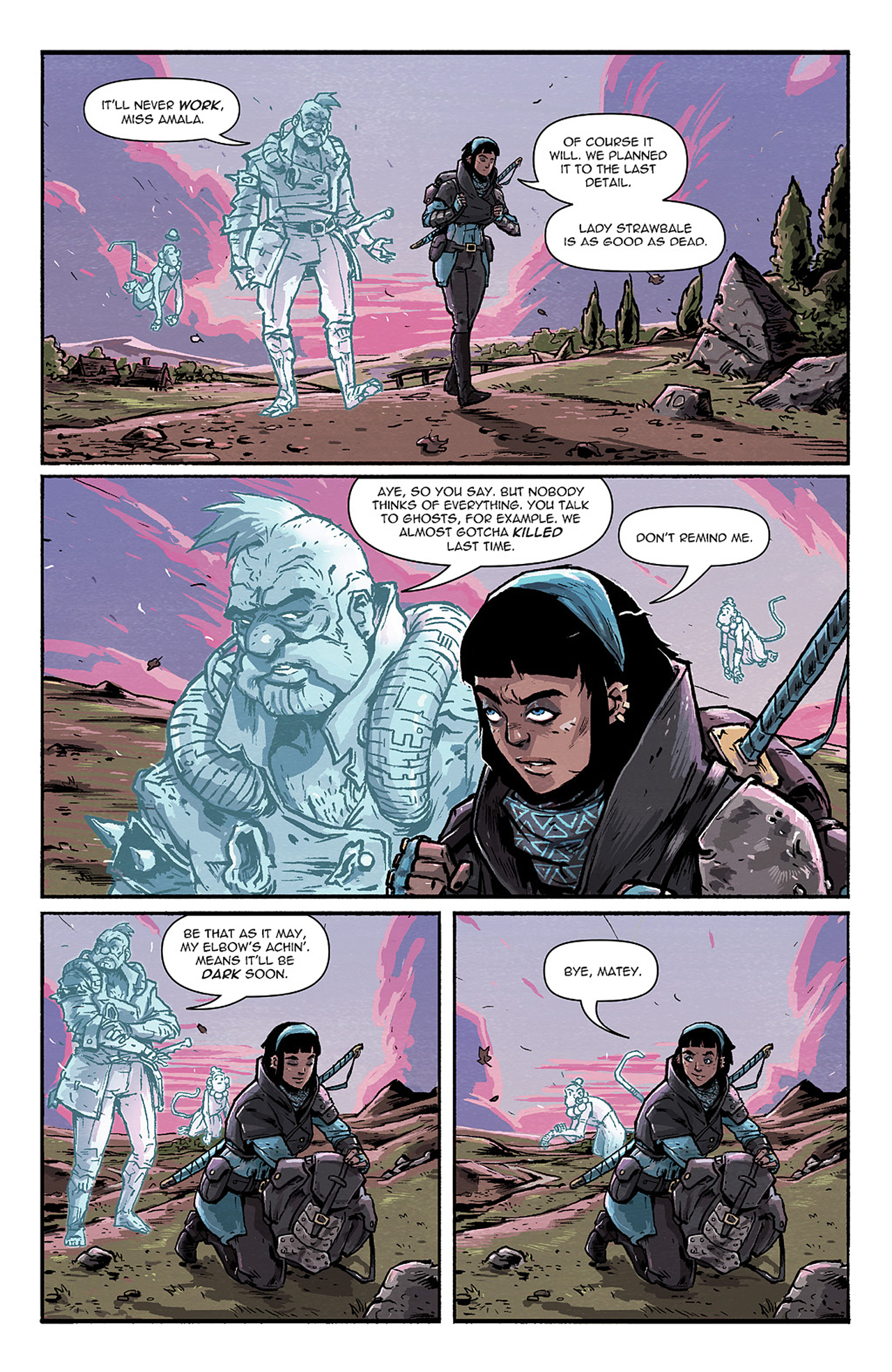 Read online Amala's Blade comic -  Issue #1 - 23