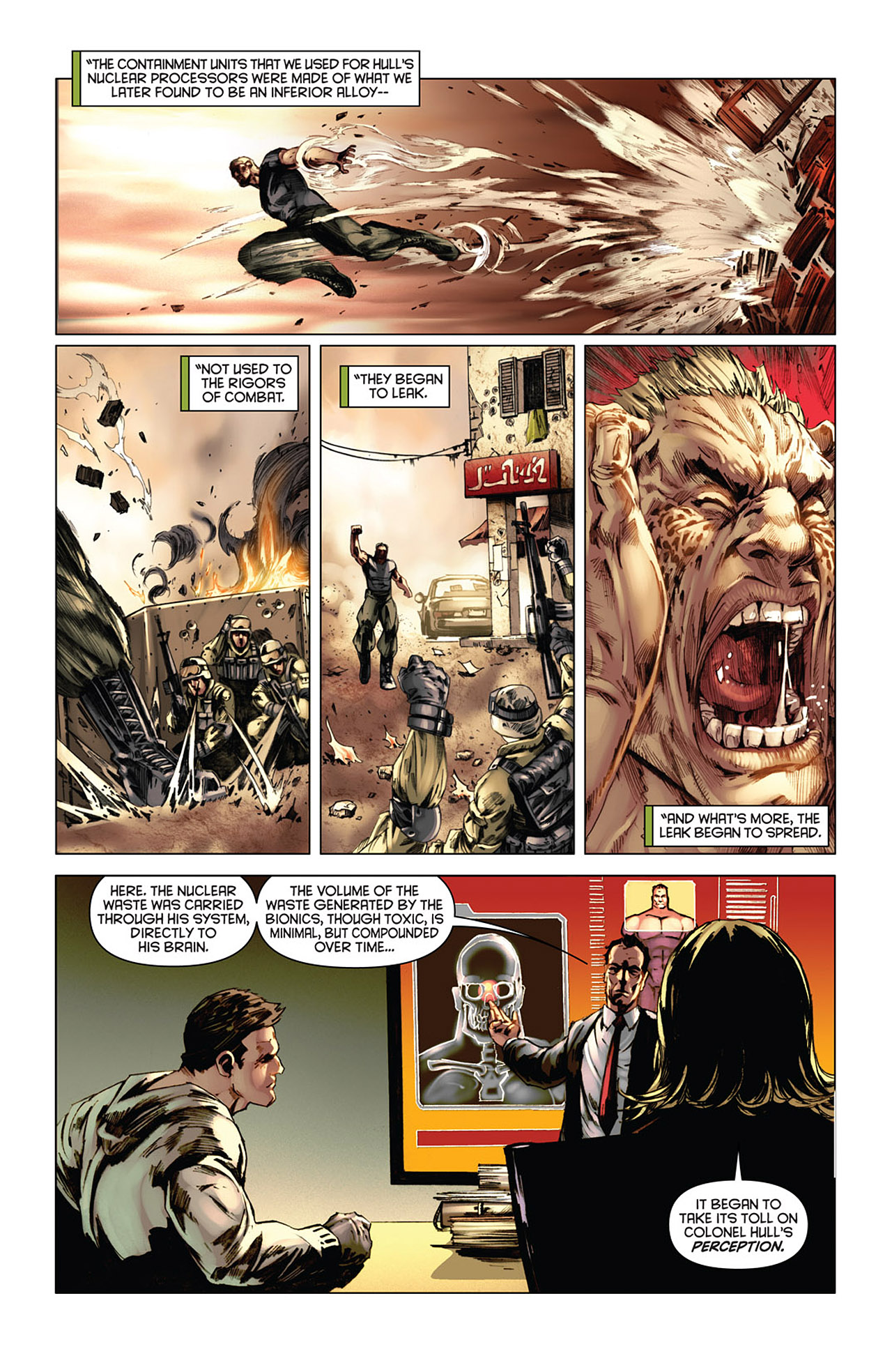 Read online Bionic Man comic -  Issue #7 - 18