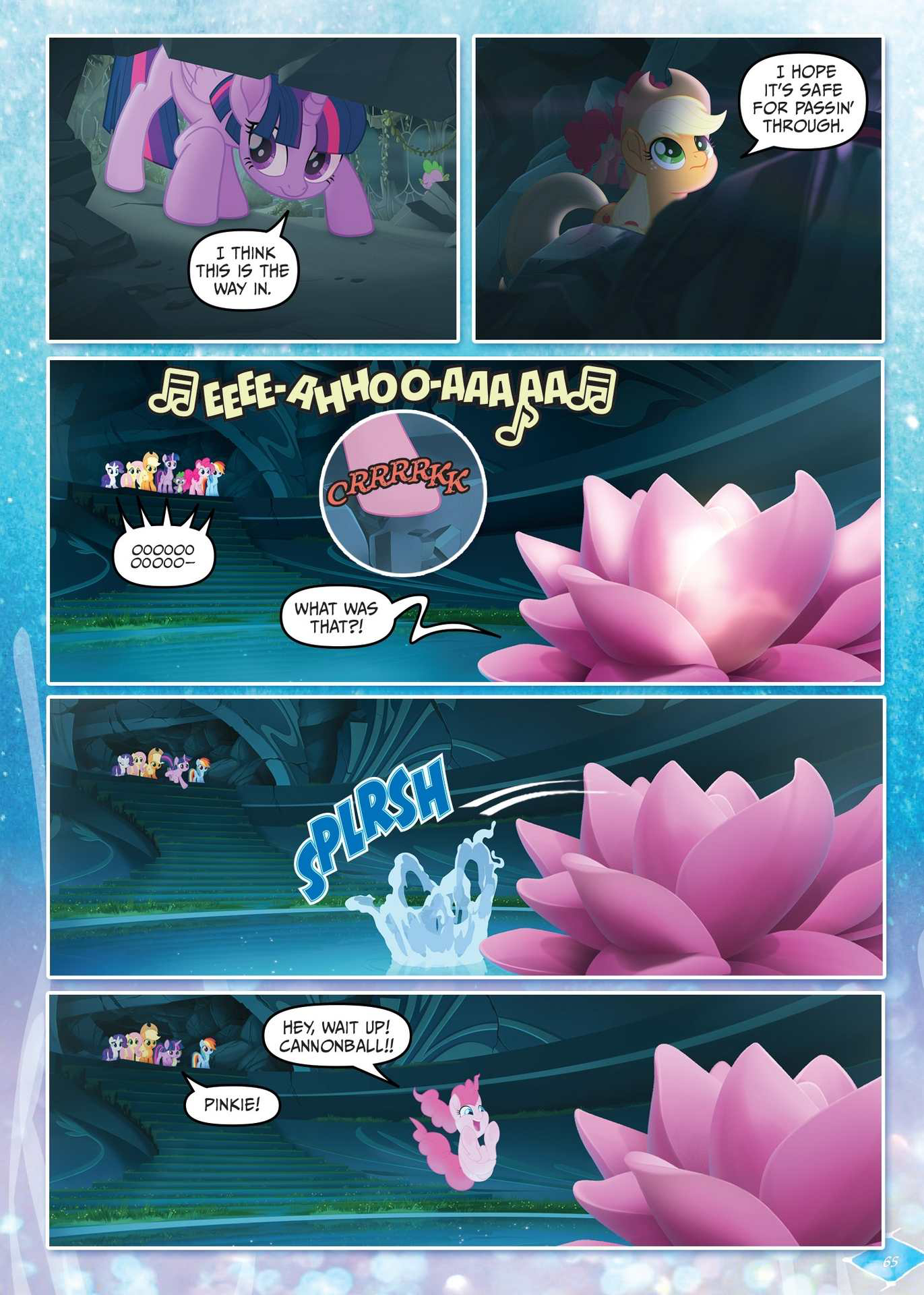 Read online My Little Pony: The Movie Adaptation comic -  Issue # TPB - 66