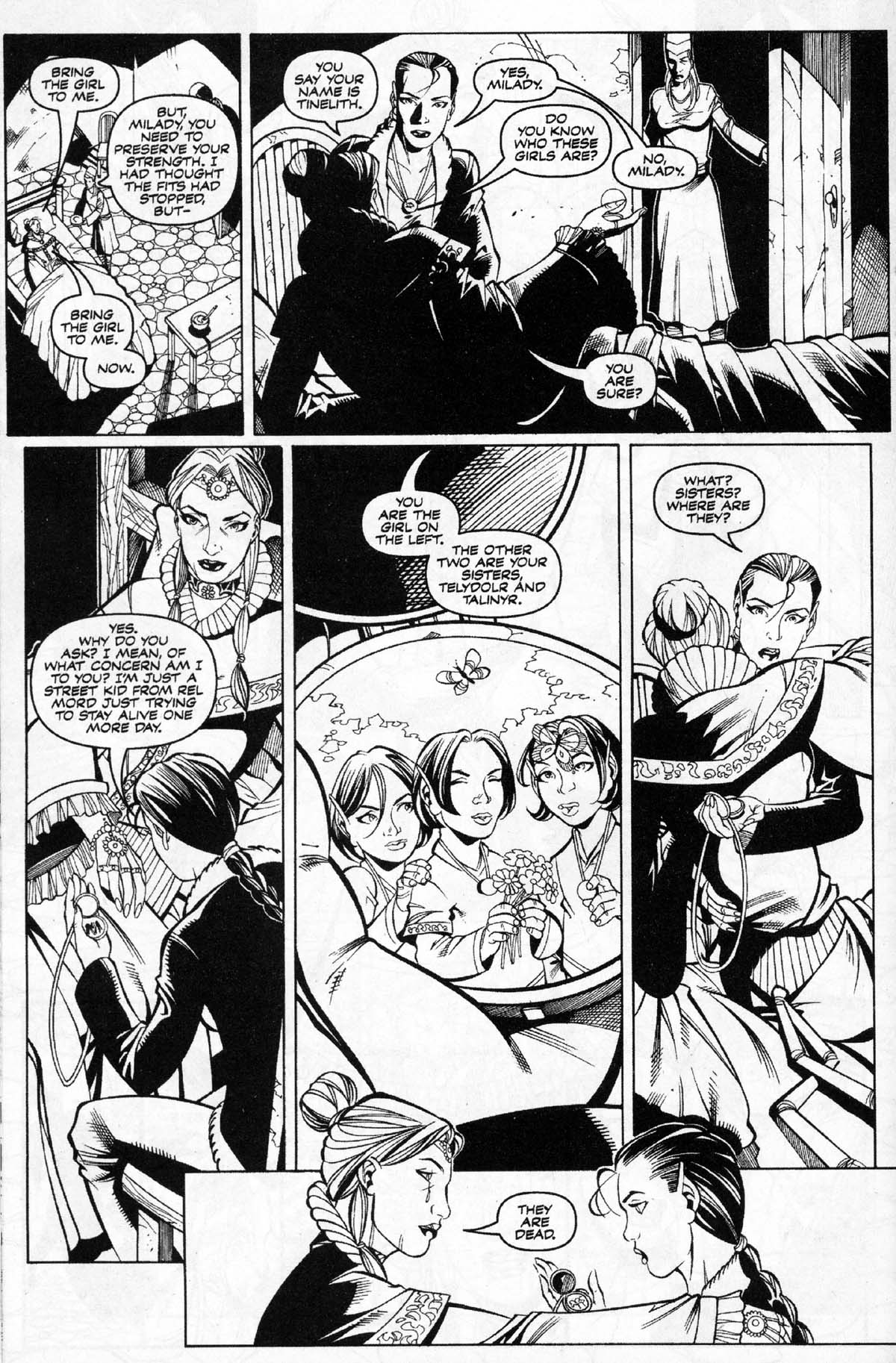Read online Dungeons & Dragons: Black & White comic -  Issue #3 - 14