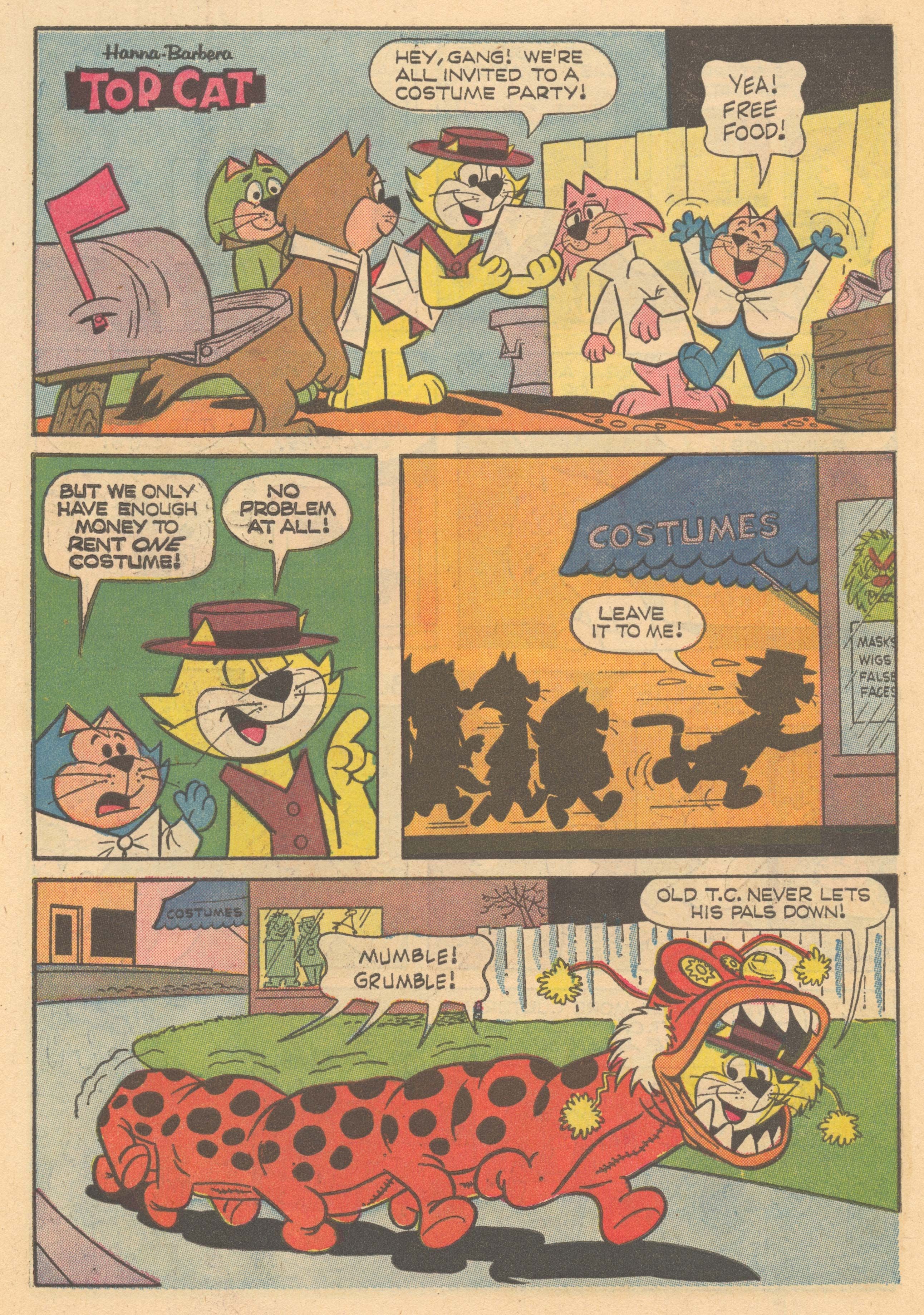 Read online Top Cat (1962) comic -  Issue #19 - 34
