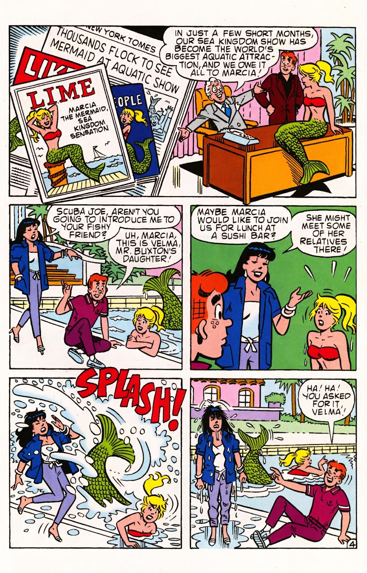 Read online Mighty Archie Art Players comic -  Issue # Full - 23