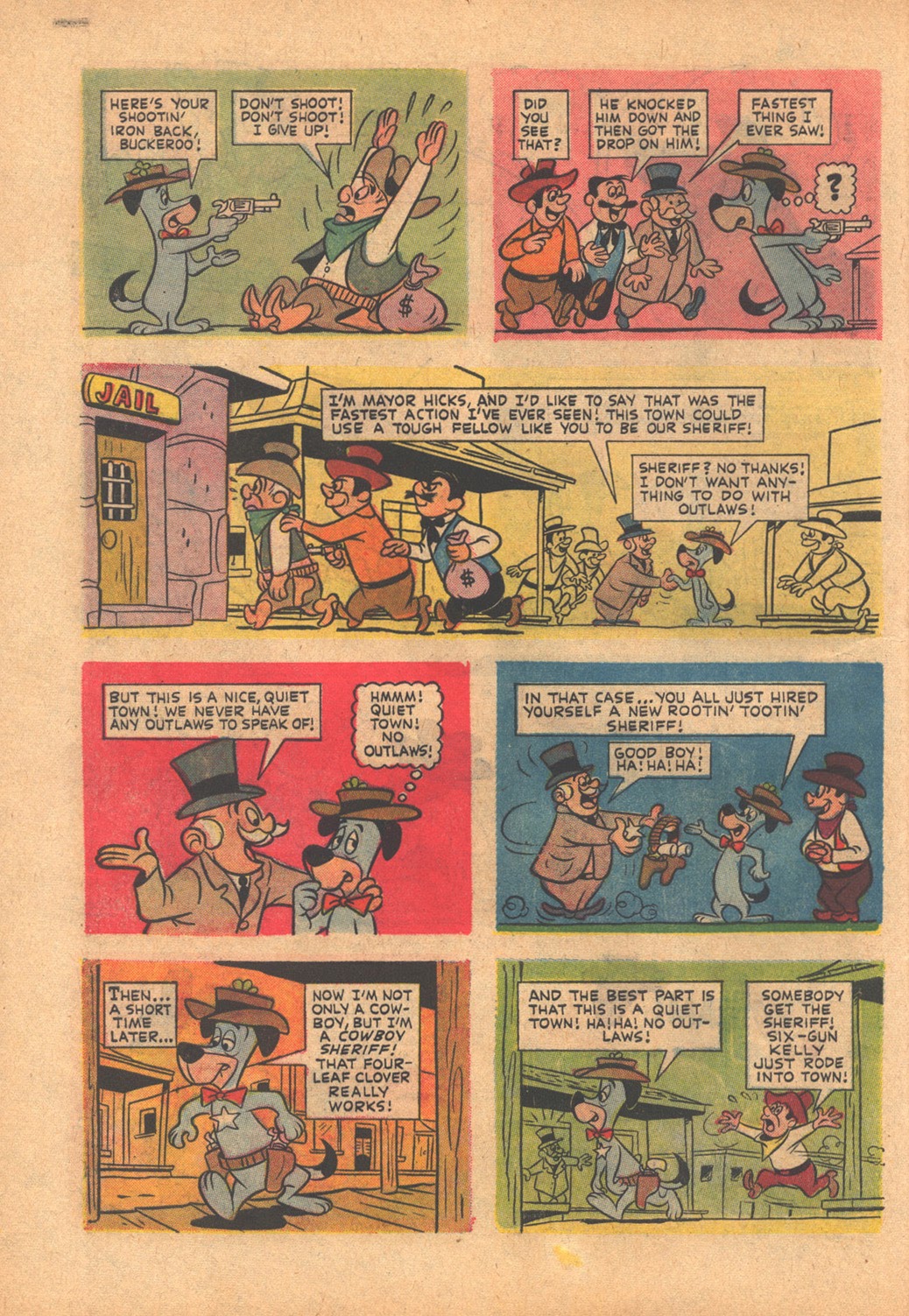 Read online Huckleberry Hound (1960) comic -  Issue #19 - 38
