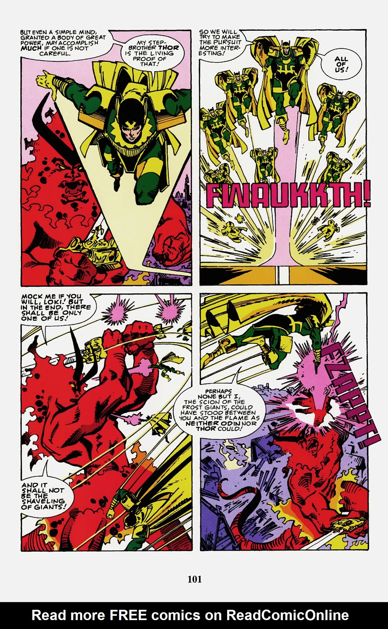 Read online Thor Visionaries: Walter Simonson comic -  Issue # TPB 2 - 103