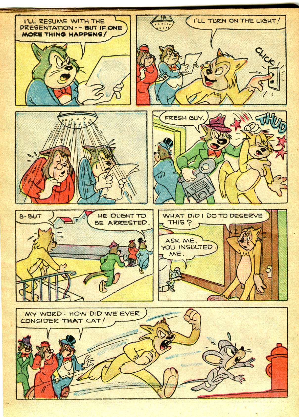 Read online Paul Terry's Mighty Mouse Comics comic -  Issue #31 - 17