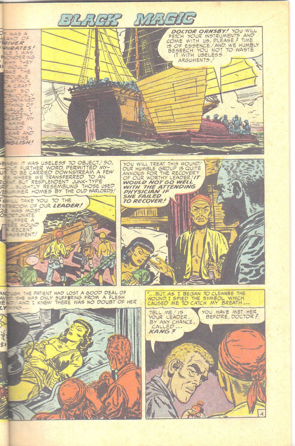 Read online Black Magic (1950) comic -  Issue #9 - 11