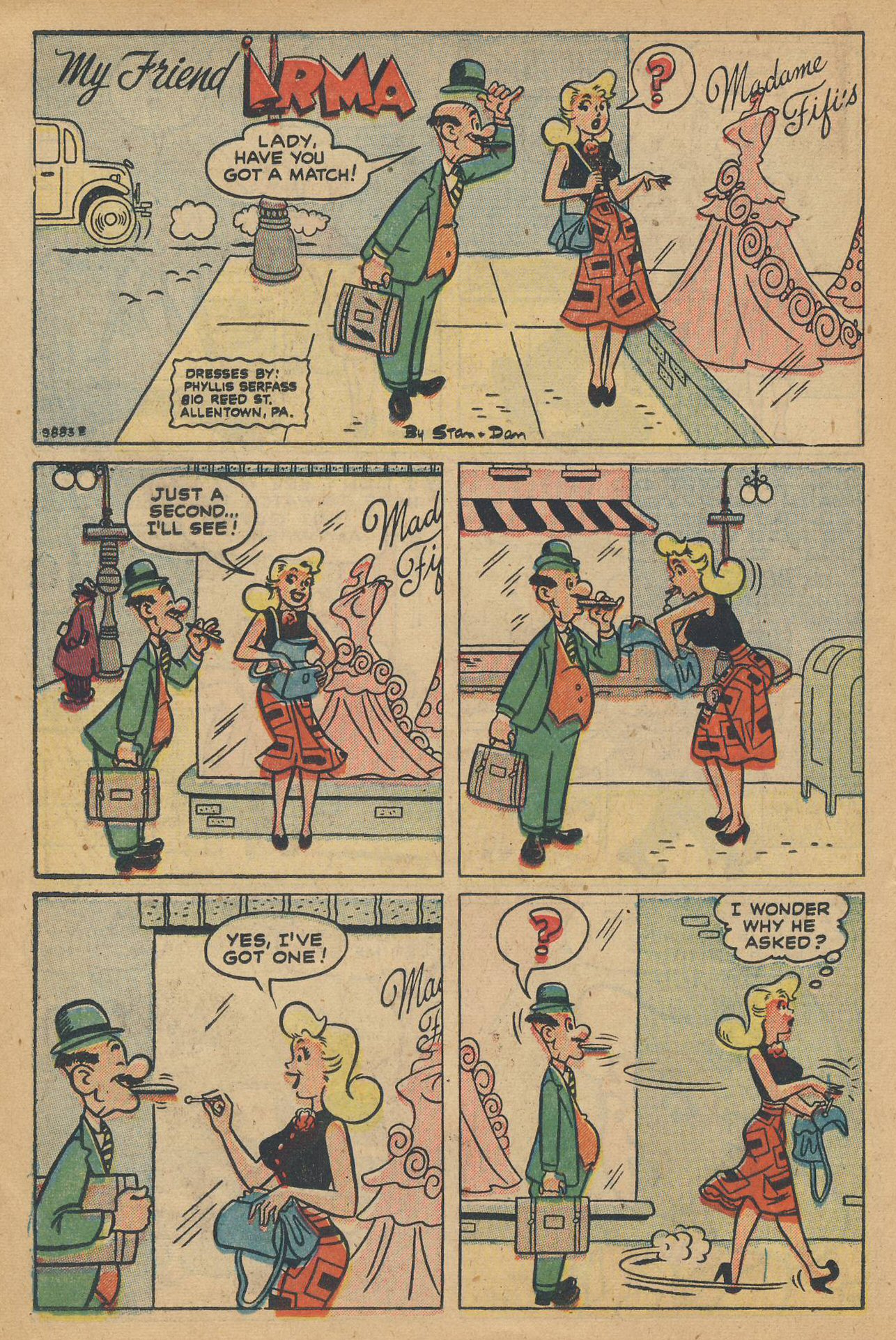 Read online My Friend Irma comic -  Issue #19 - 14