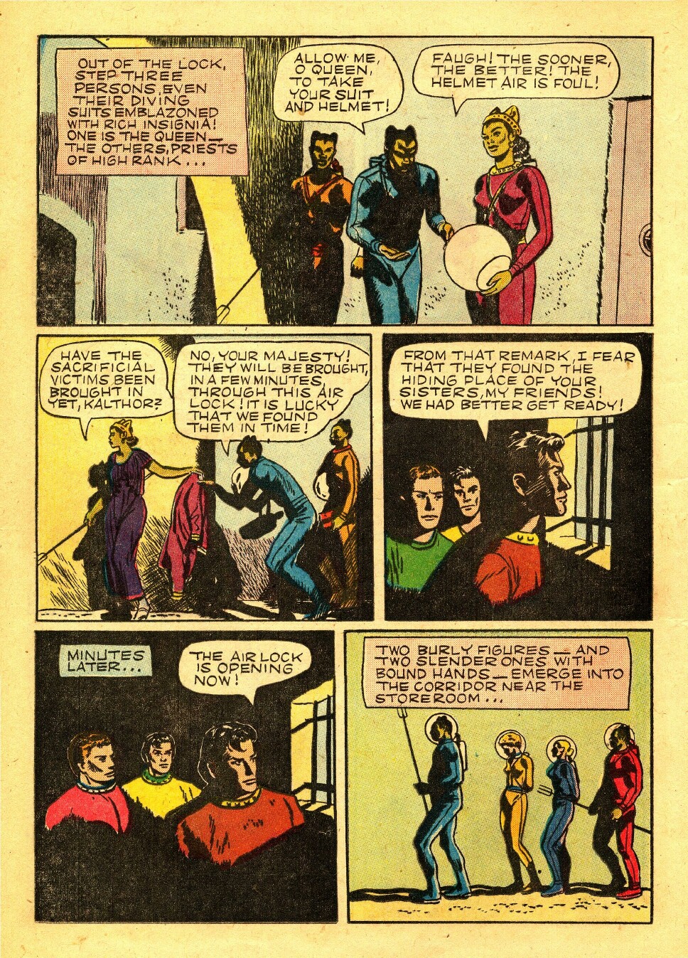 Read online Tarzan (1948) comic -  Issue #38 - 20