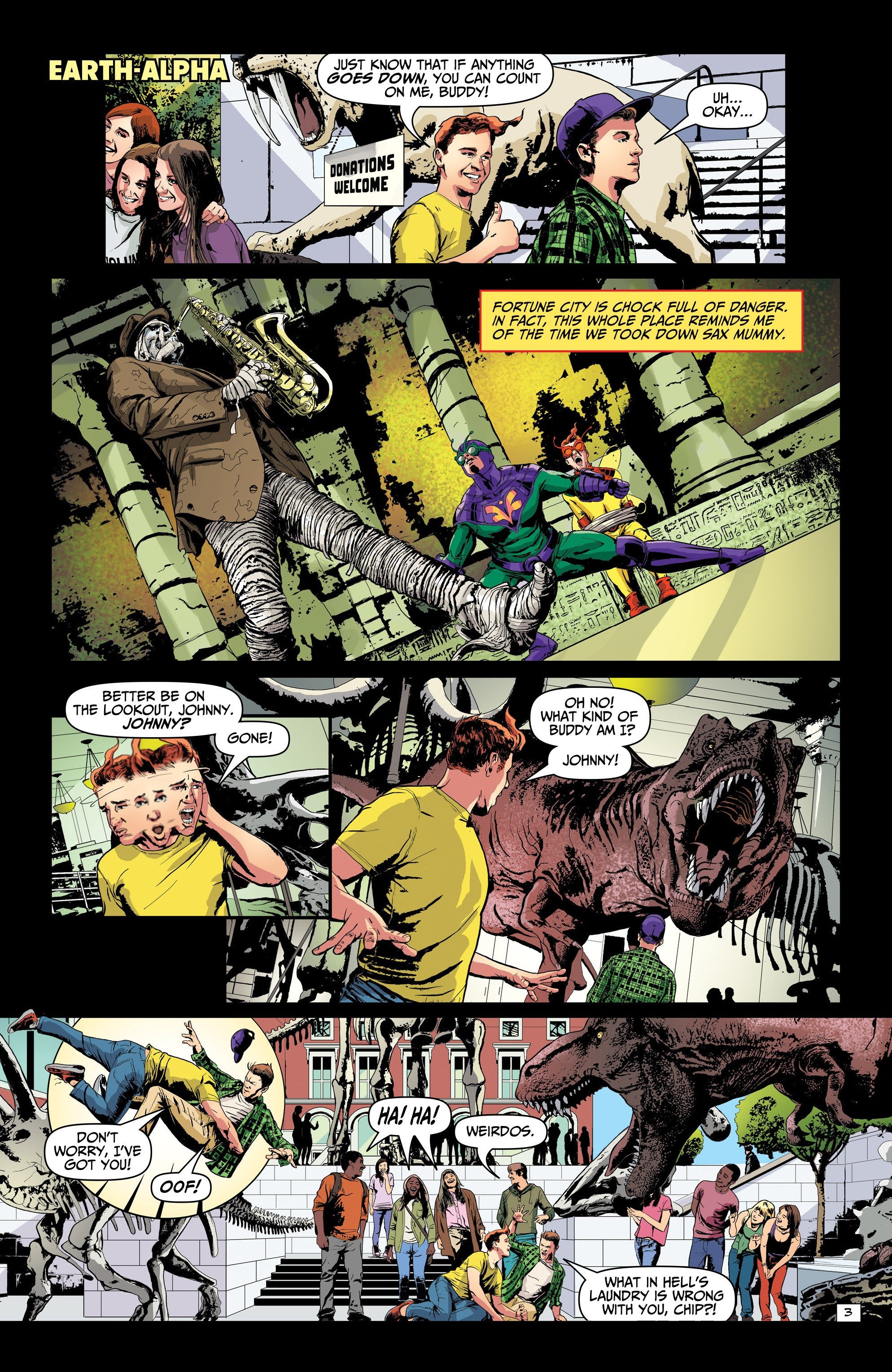 Read online The Wrong Earth: Fame & Fortune comic -  Issue # Full - 27