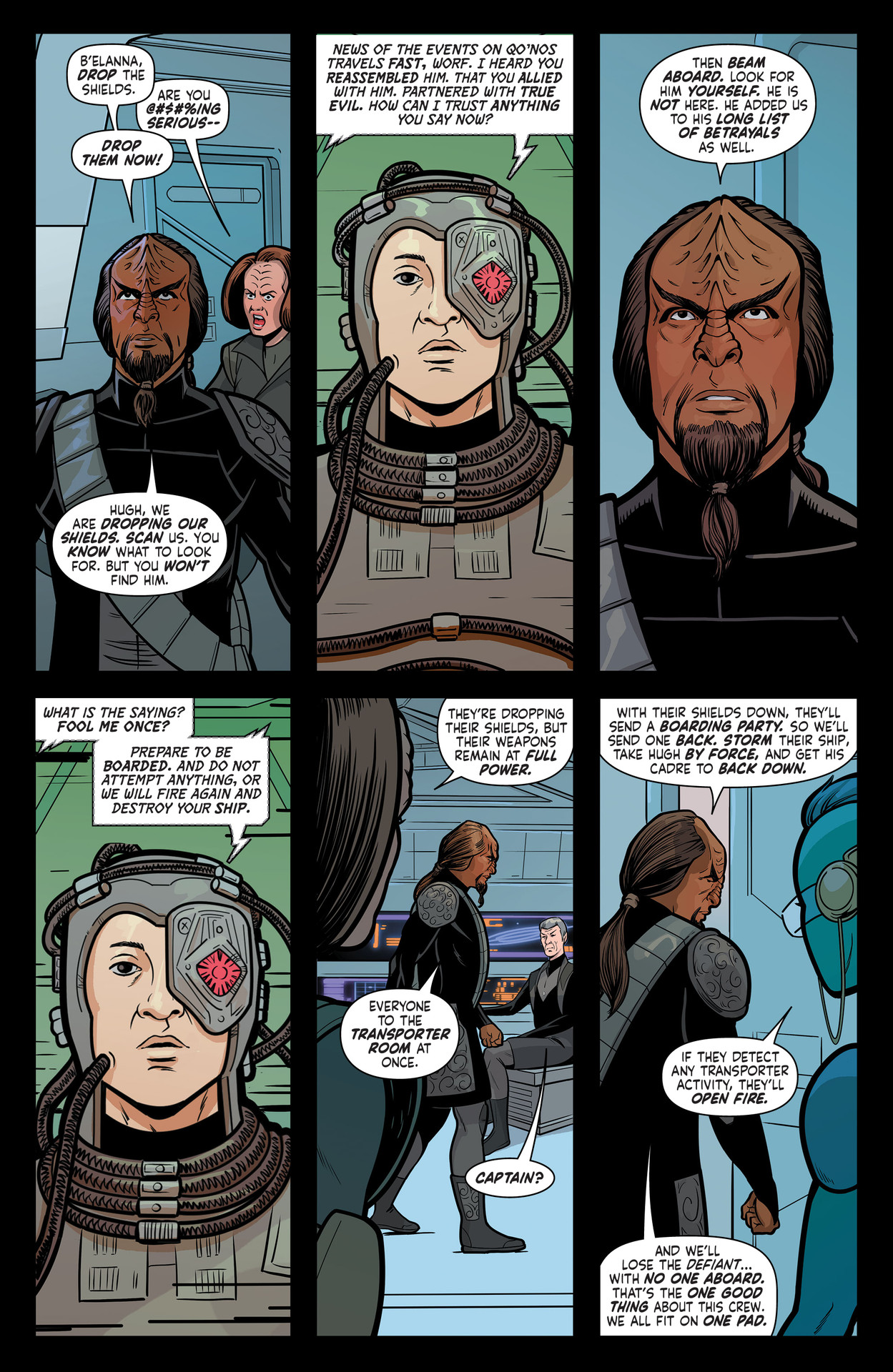 Read online Star Trek: Defiant comic -  Issue #9 - 10