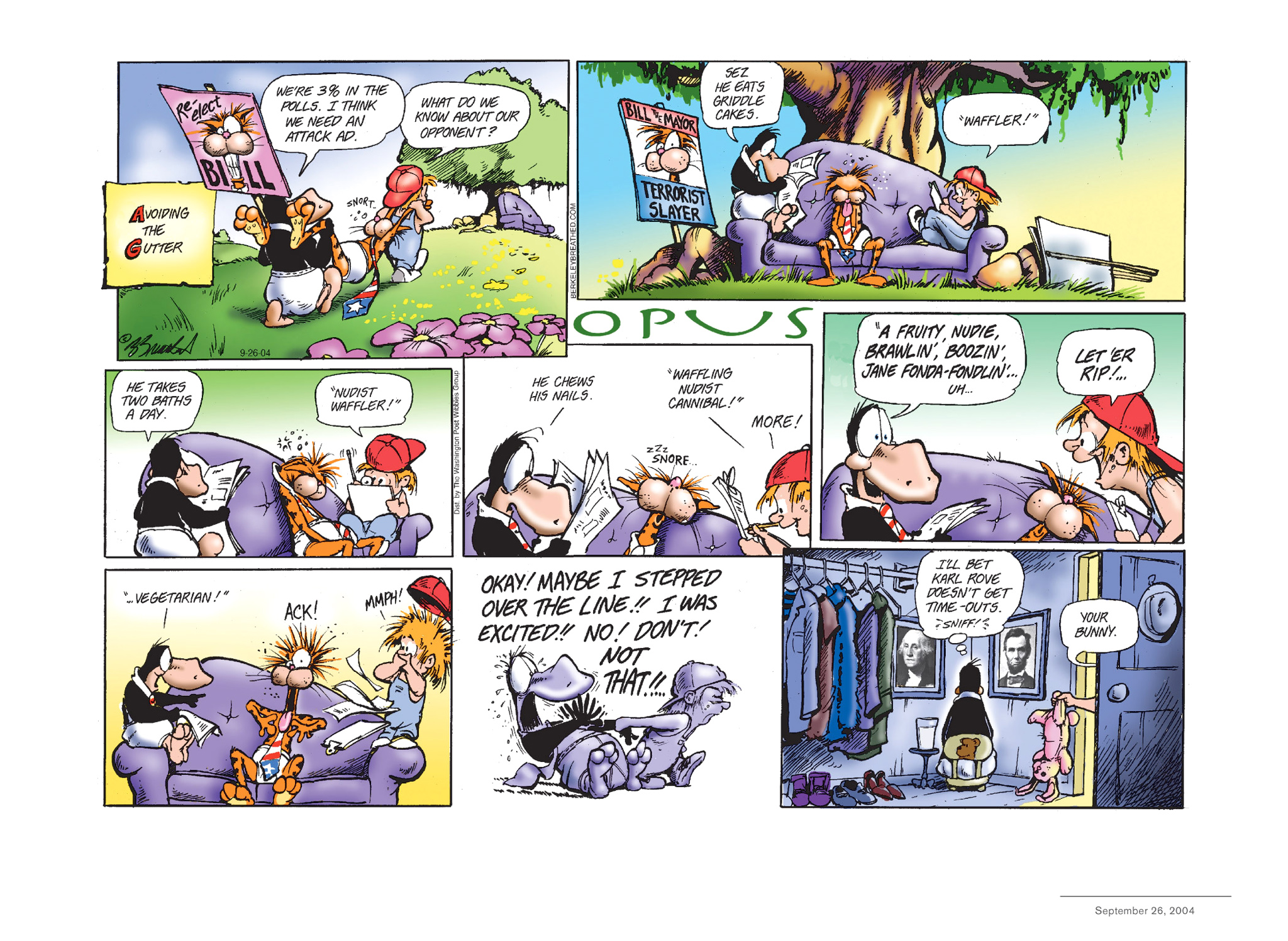 Read online Opus Complete Sunday Strips From 2003-2008 comic -  Issue # TPB (Part 1) - 51