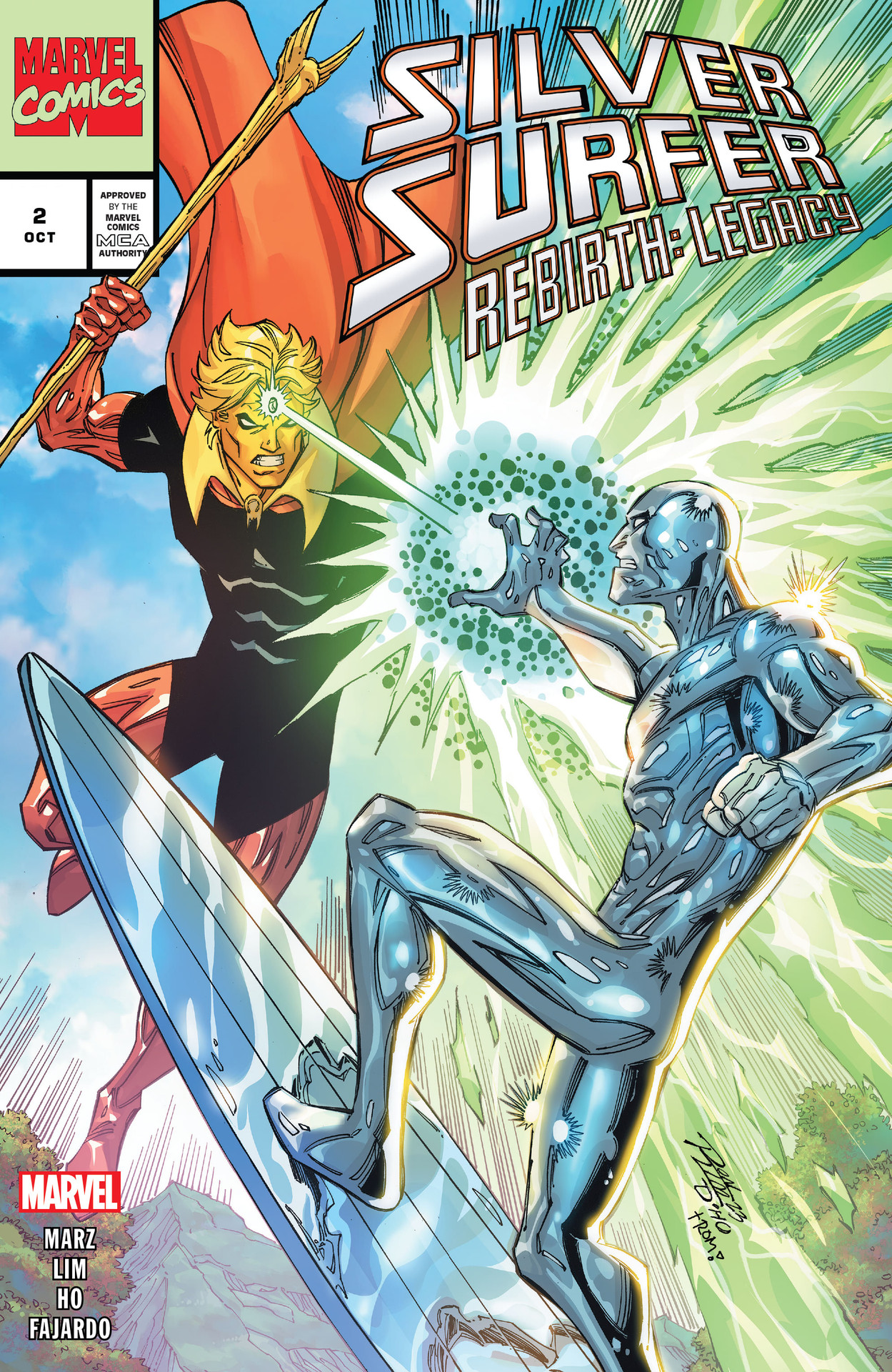Read online Silver Surfer: Rebirth Legacy comic -  Issue #2 - 1