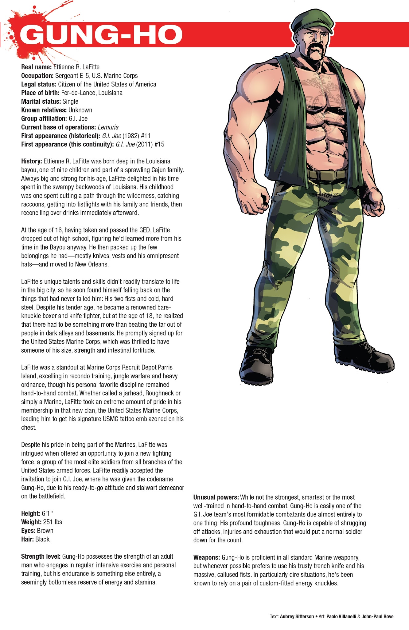 Read online Hasbro Heroes Sourcebook comic -  Issue #2 - 13