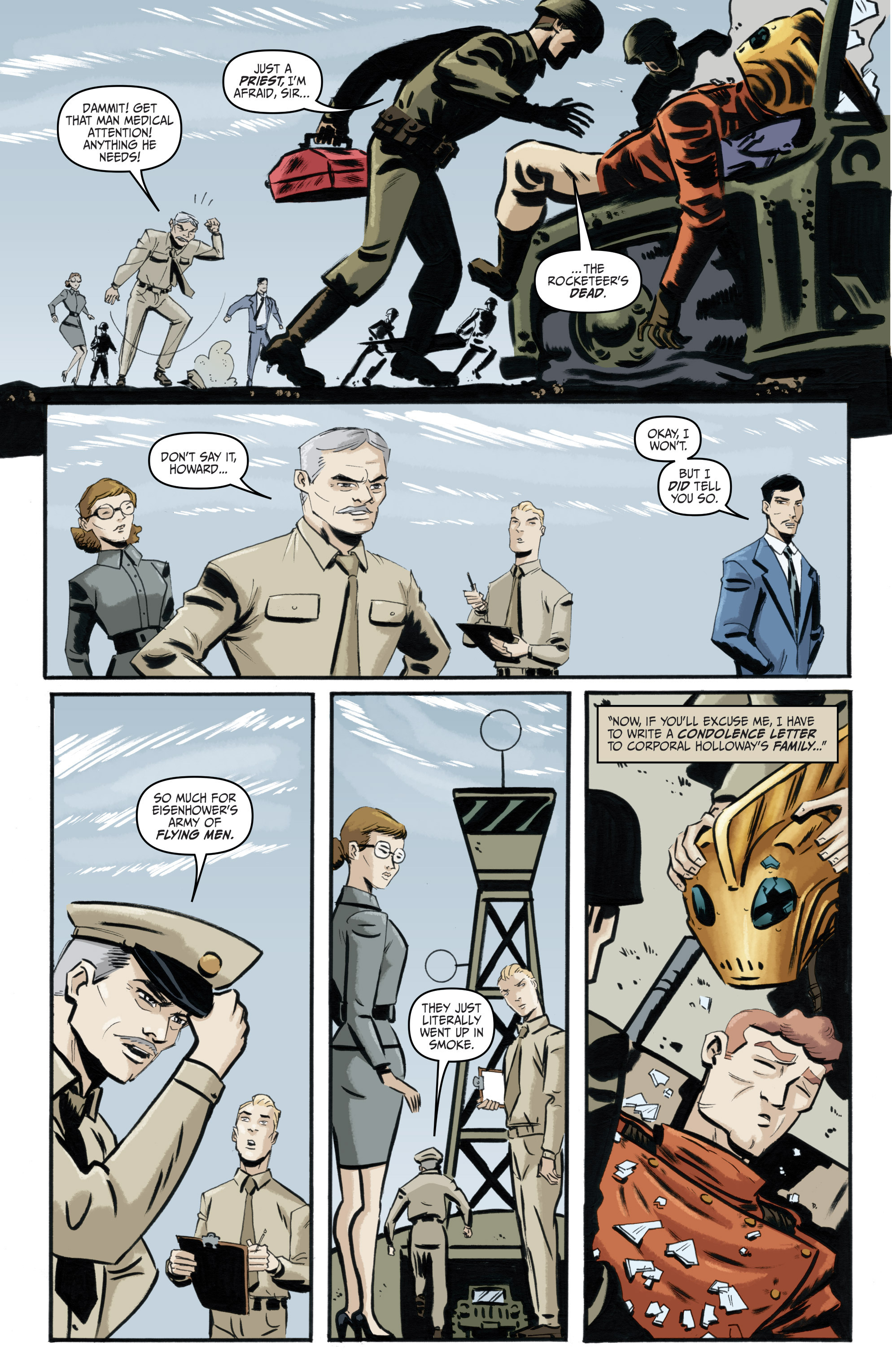 Read online The Rocketeer at War comic -  Issue #1 - 6