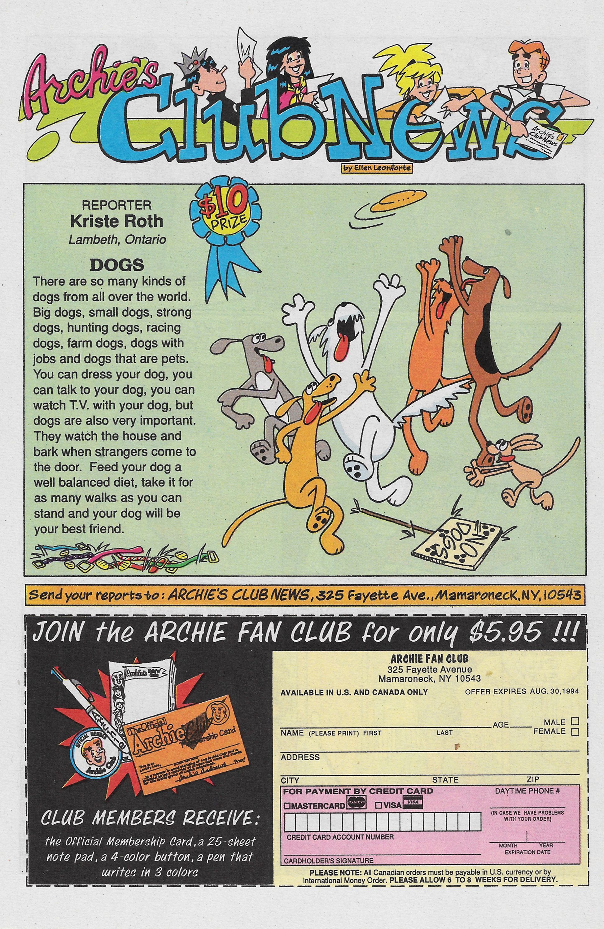Read online Archie's Pal Jughead Comics comic -  Issue #58 - 8