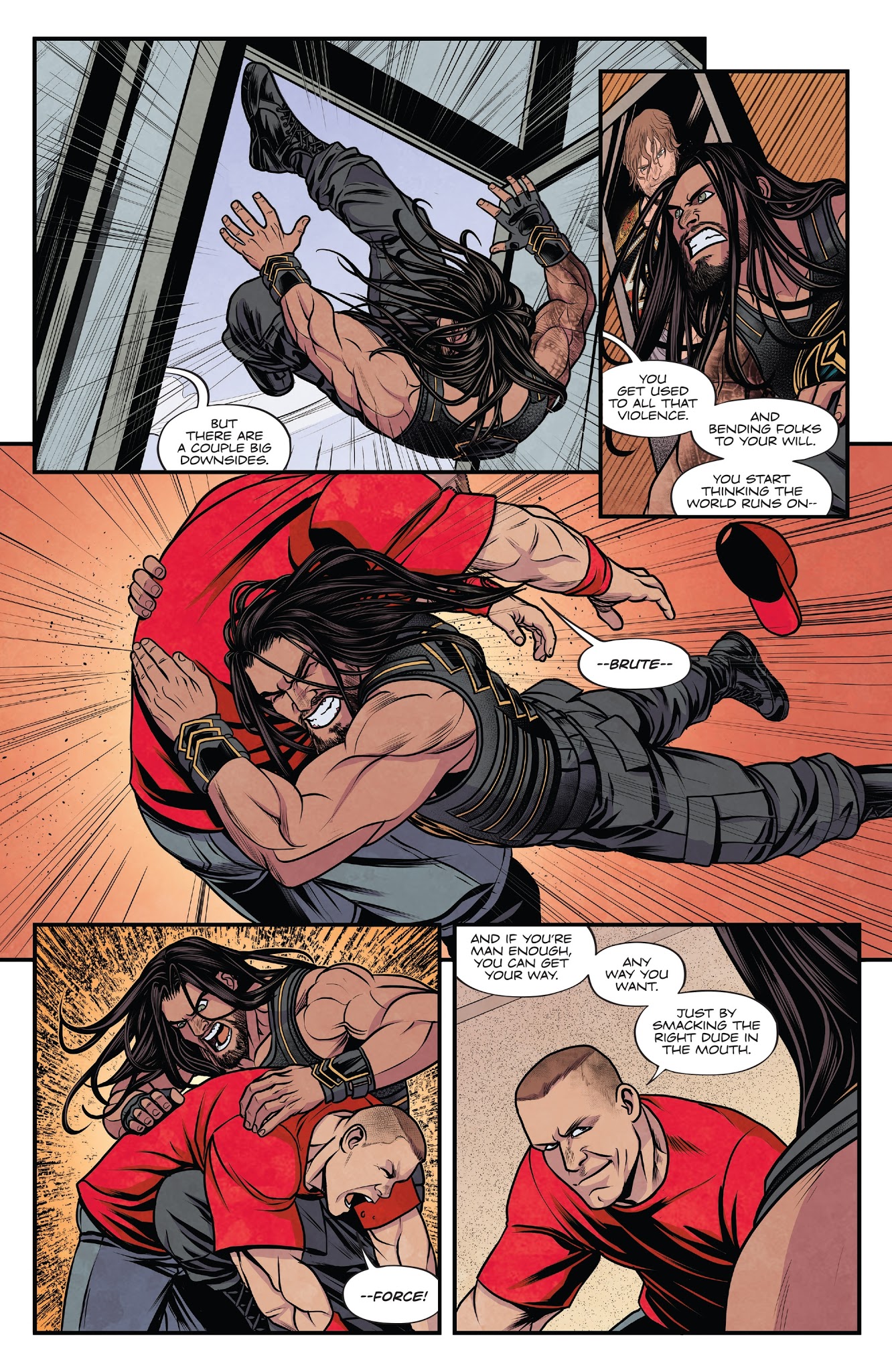 Read online WWE comic -  Issue #11 - 12
