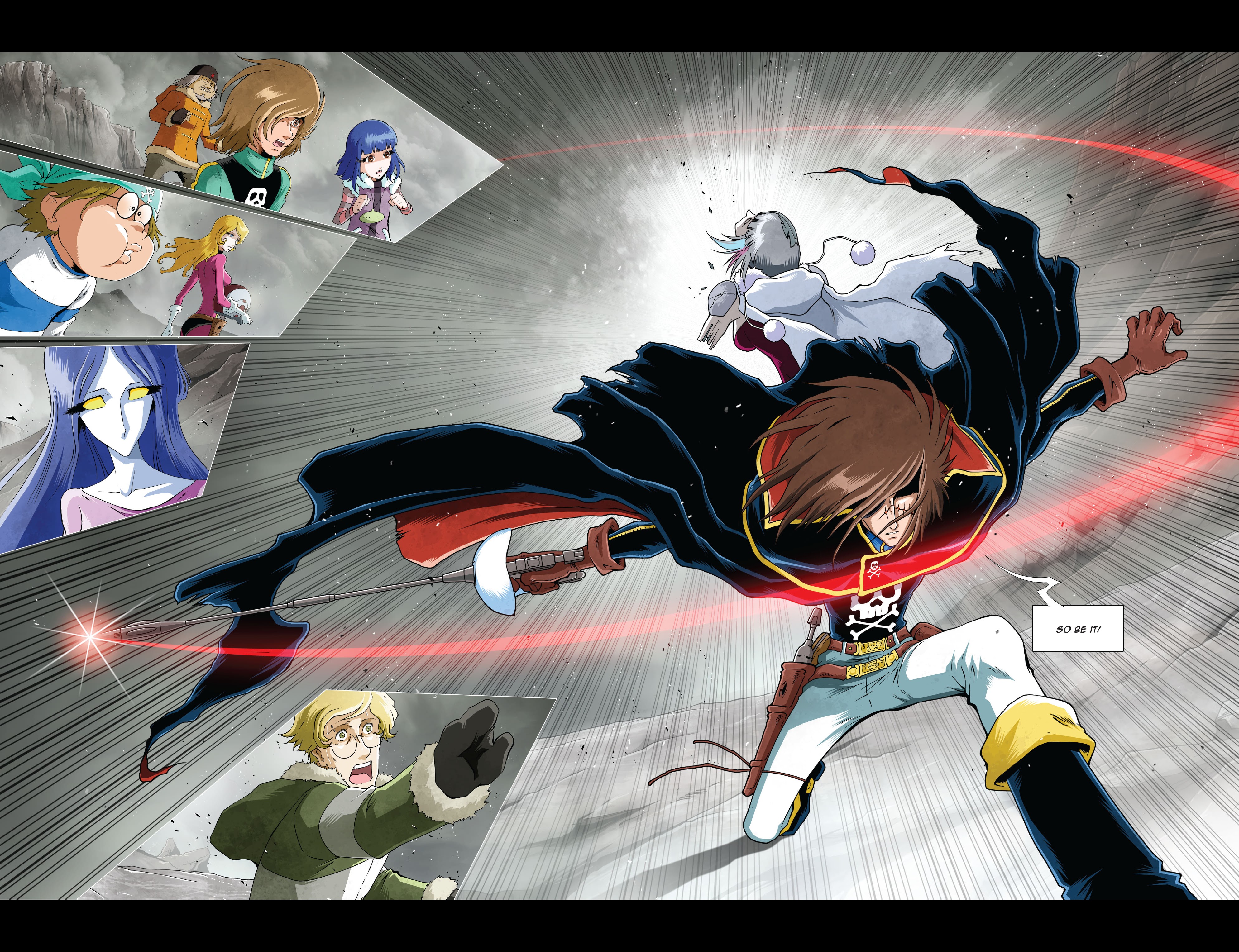 Read online Space Pirate Captain Harlock comic -  Issue #6 - 20