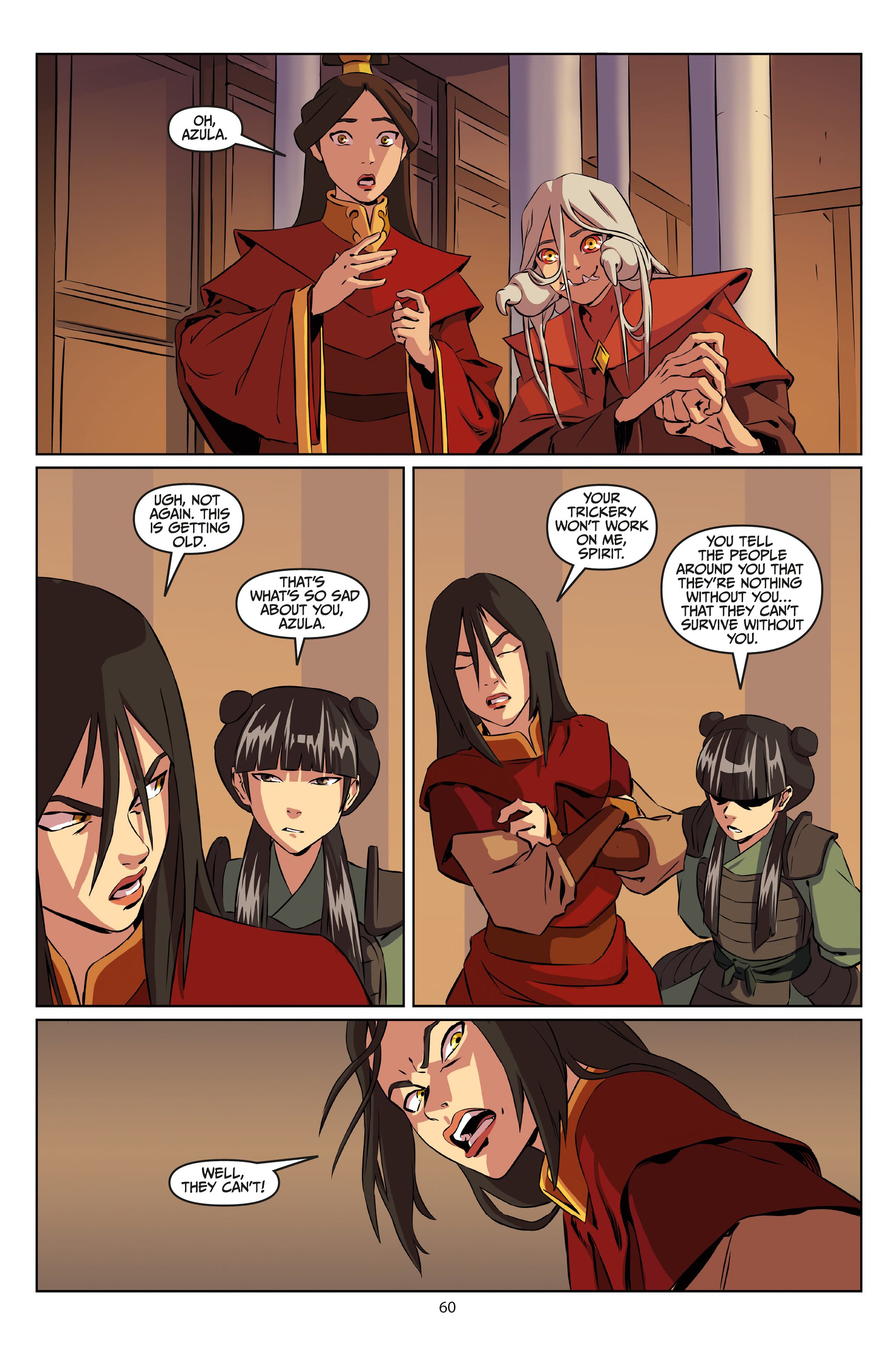 Read online Avatar: The Last Airbender - Azula in the Spirit Temple comic -  Issue # TPB - 61