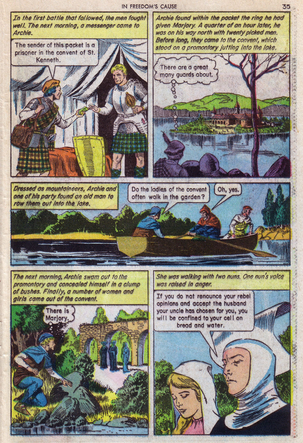 Read online Classics Illustrated comic -  Issue #168 - 37