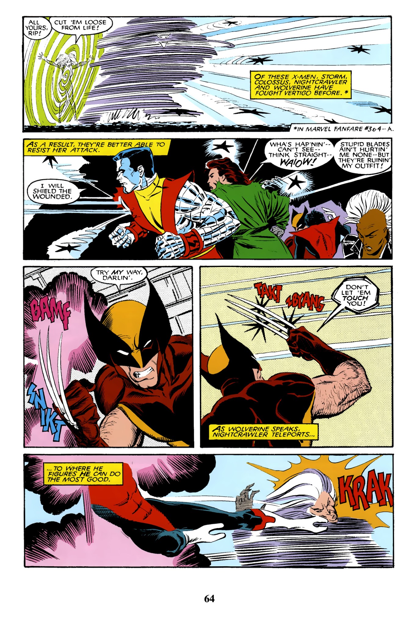 Read online X-Men: Mutant Massacre comic -  Issue # TPB - 64