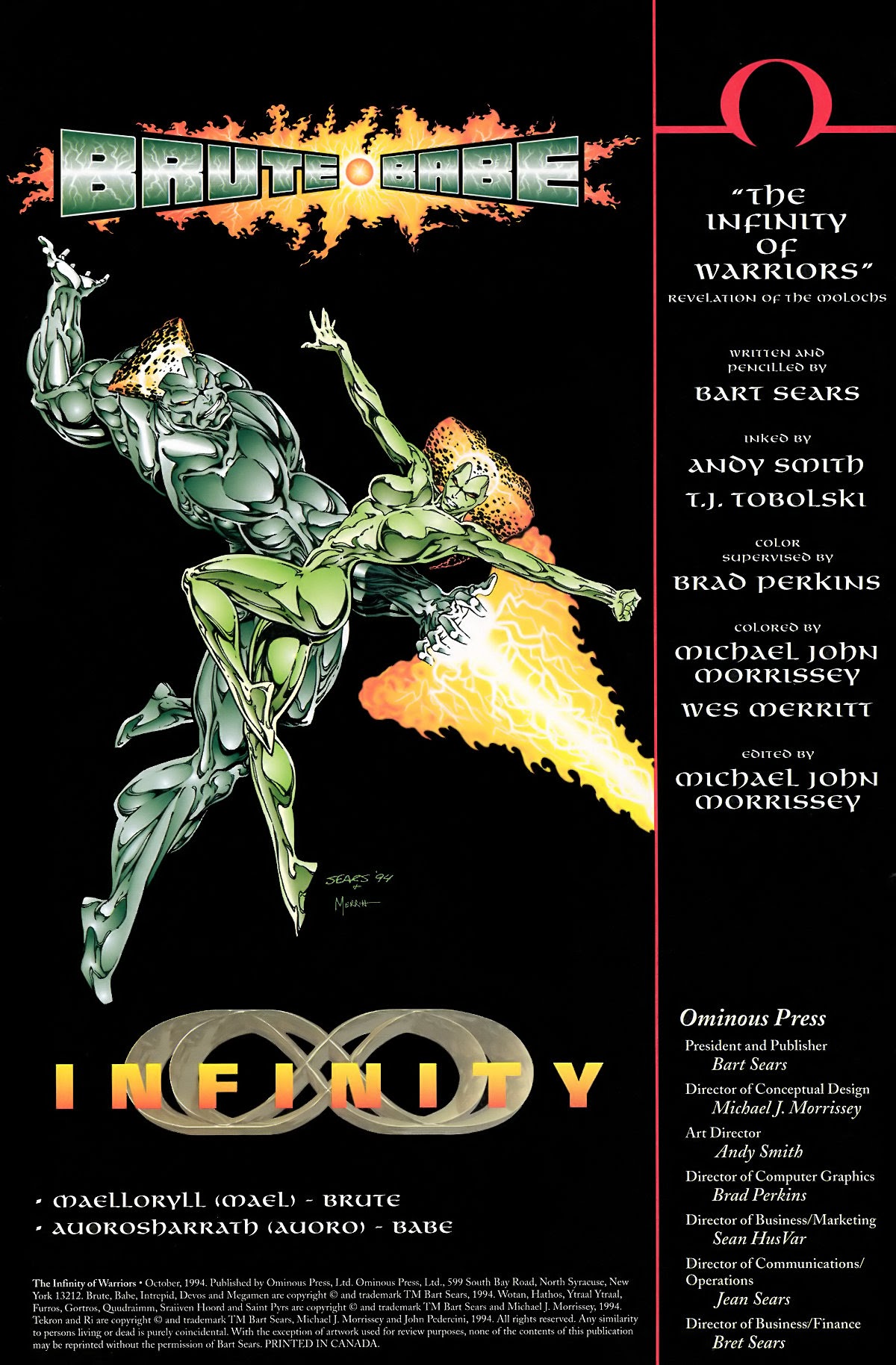 Read online Brute & Babe: The Infinity of Warriors comic -  Issue # Full - 4