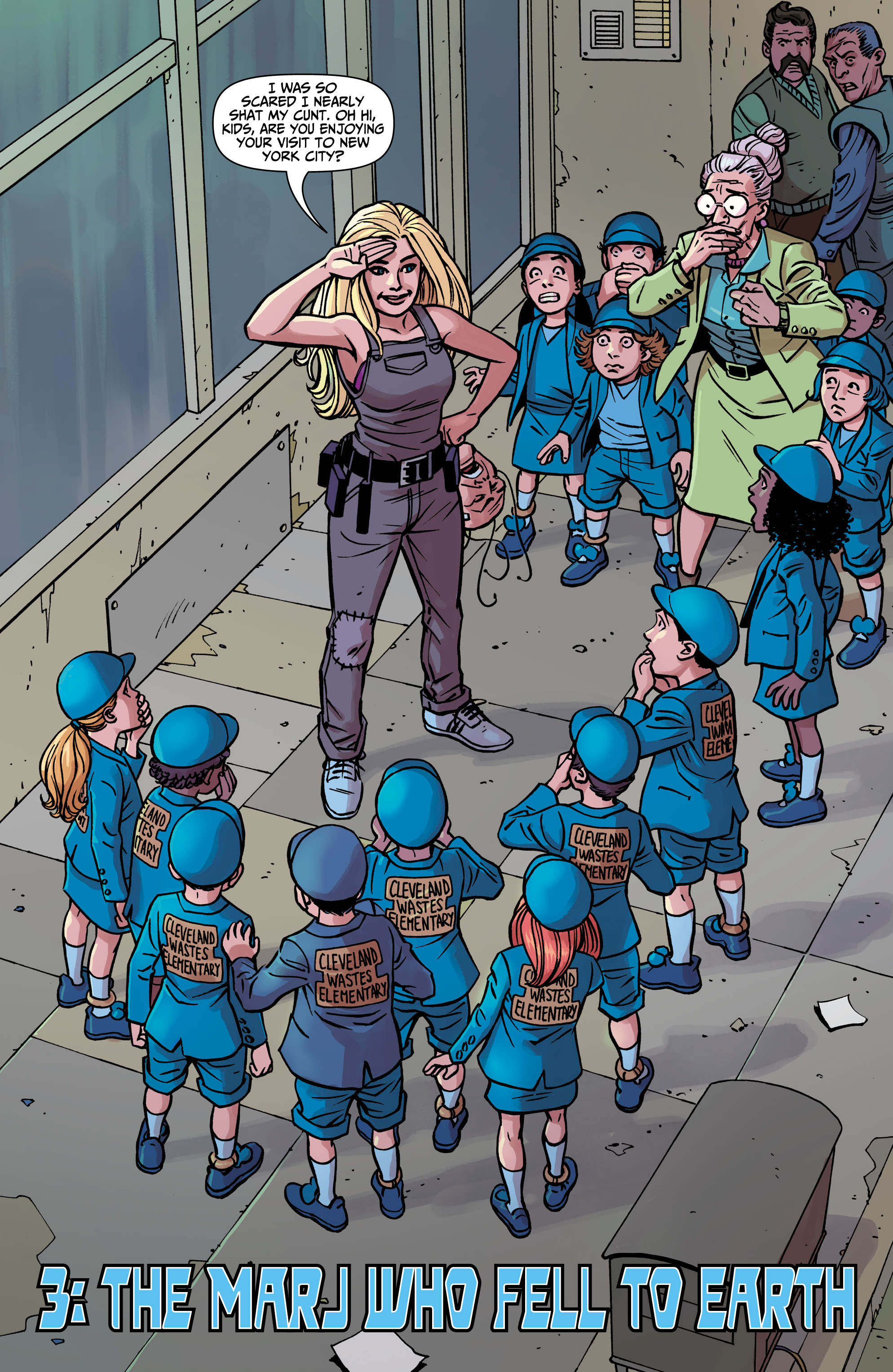 Read online Marjorie Finnegan, Temporal Criminal comic -  Issue #3 - 4