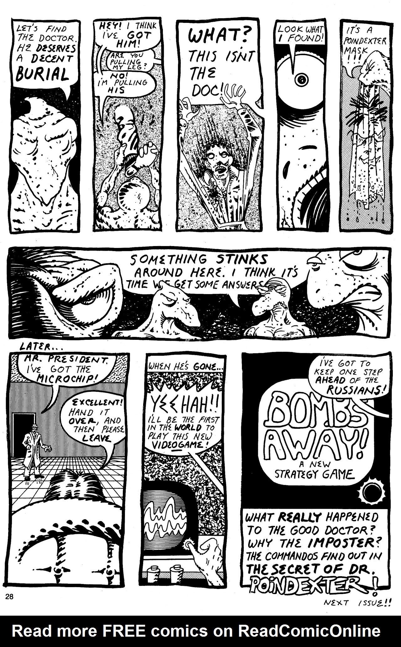 Read online Cold-Blooded Chameleon Commandos comic -  Issue #2 - 28