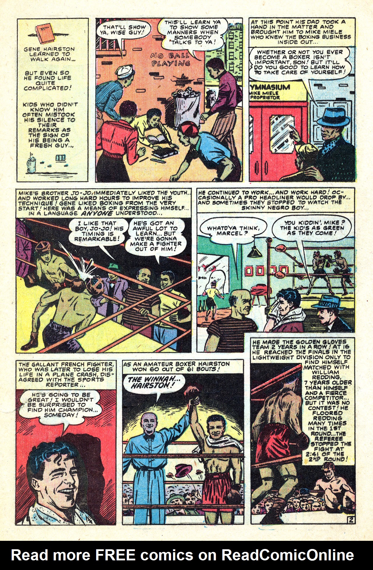 Read online Sports Action comic -  Issue #9 - 13