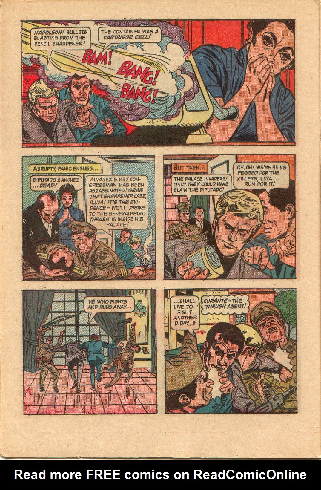 Read online The Man From U.N.C.L.E. comic -  Issue #6 - 16