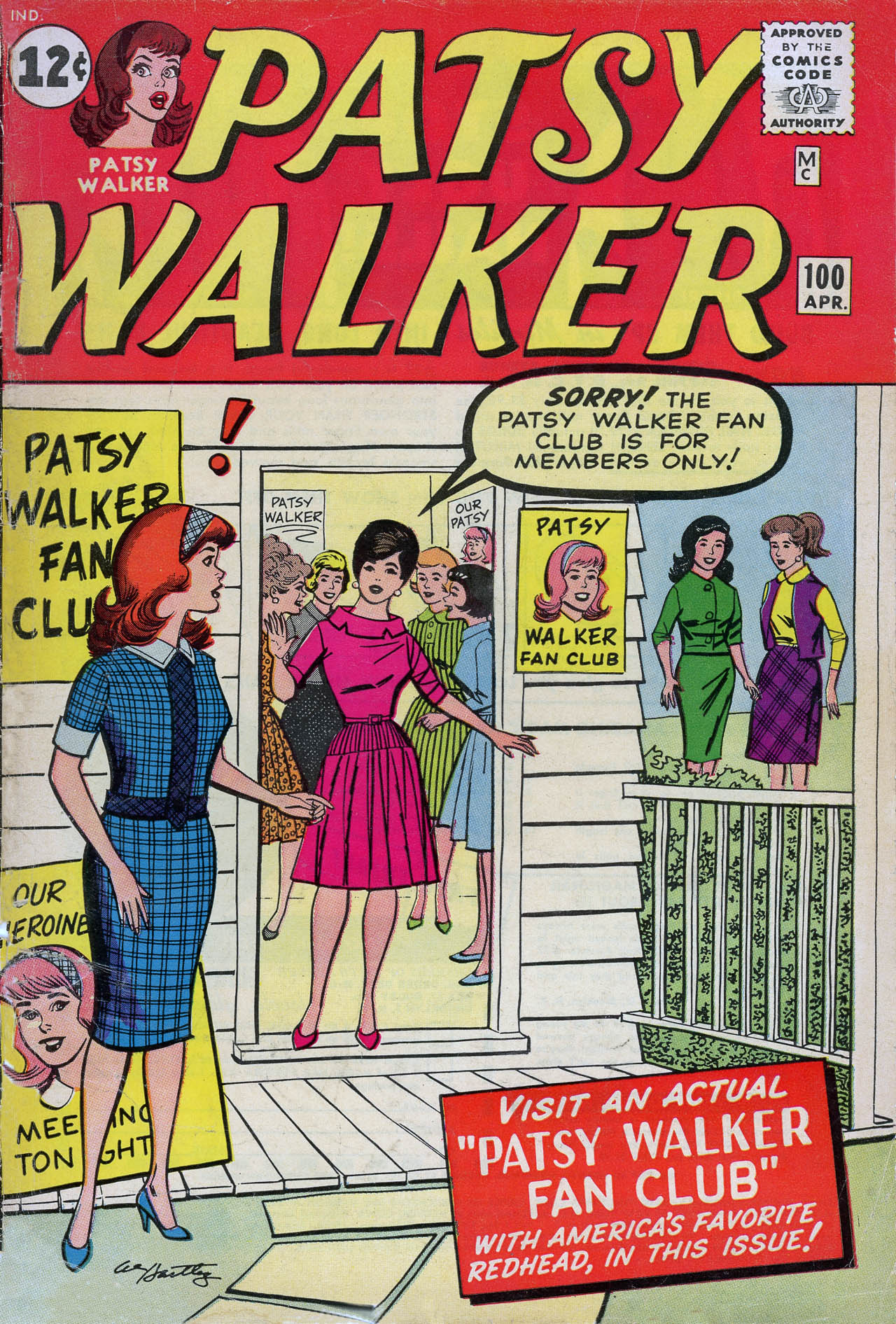 Read online Patsy Walker comic -  Issue #100 - 1