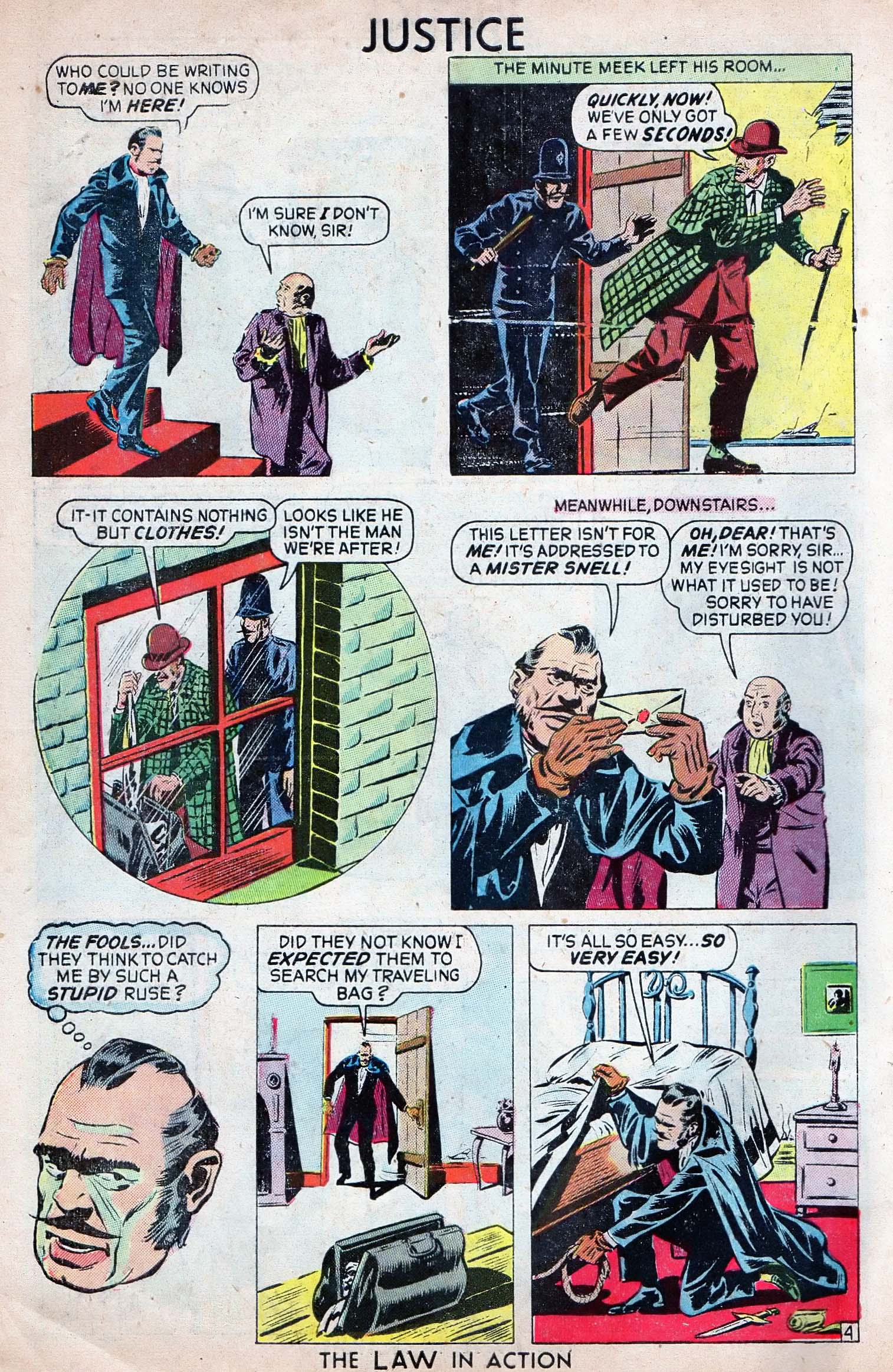 Read online Justice (1947) comic -  Issue #8 - 6