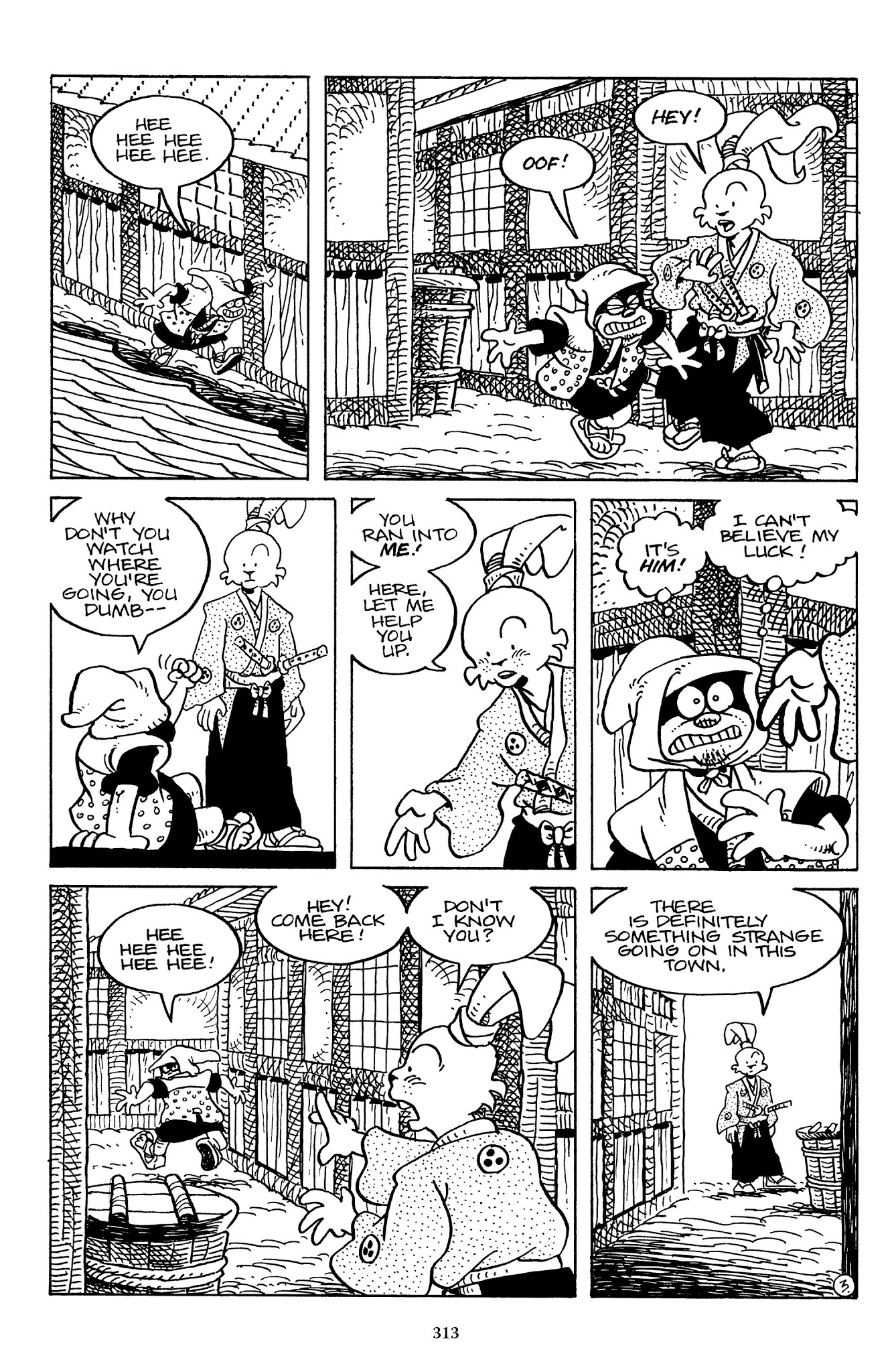 Read online The Usagi Yojimbo Saga comic -  Issue # TPB 7 - 308