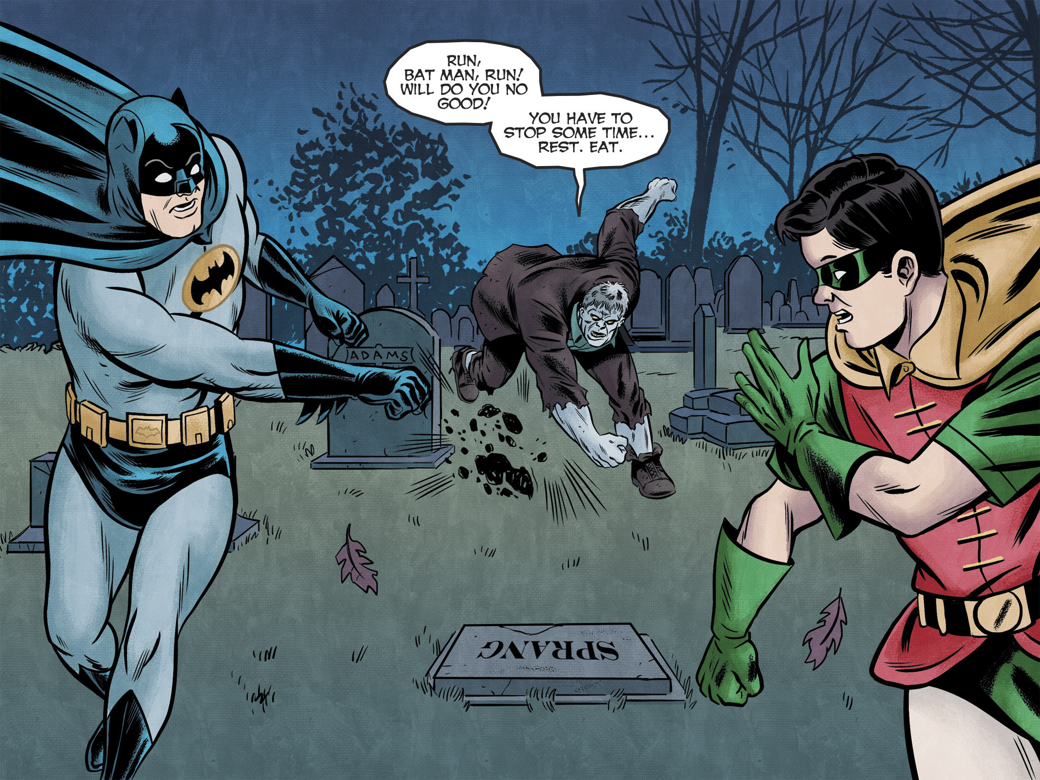 Read online Batman '66 [I] comic -  Issue #58 - 71