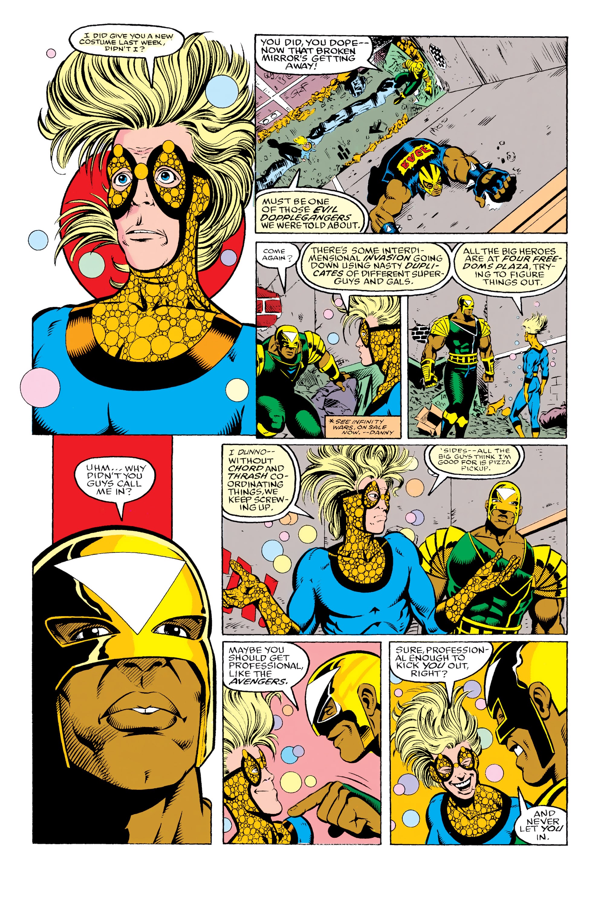 Read online The New Warriors comic -  Issue #27 - 5