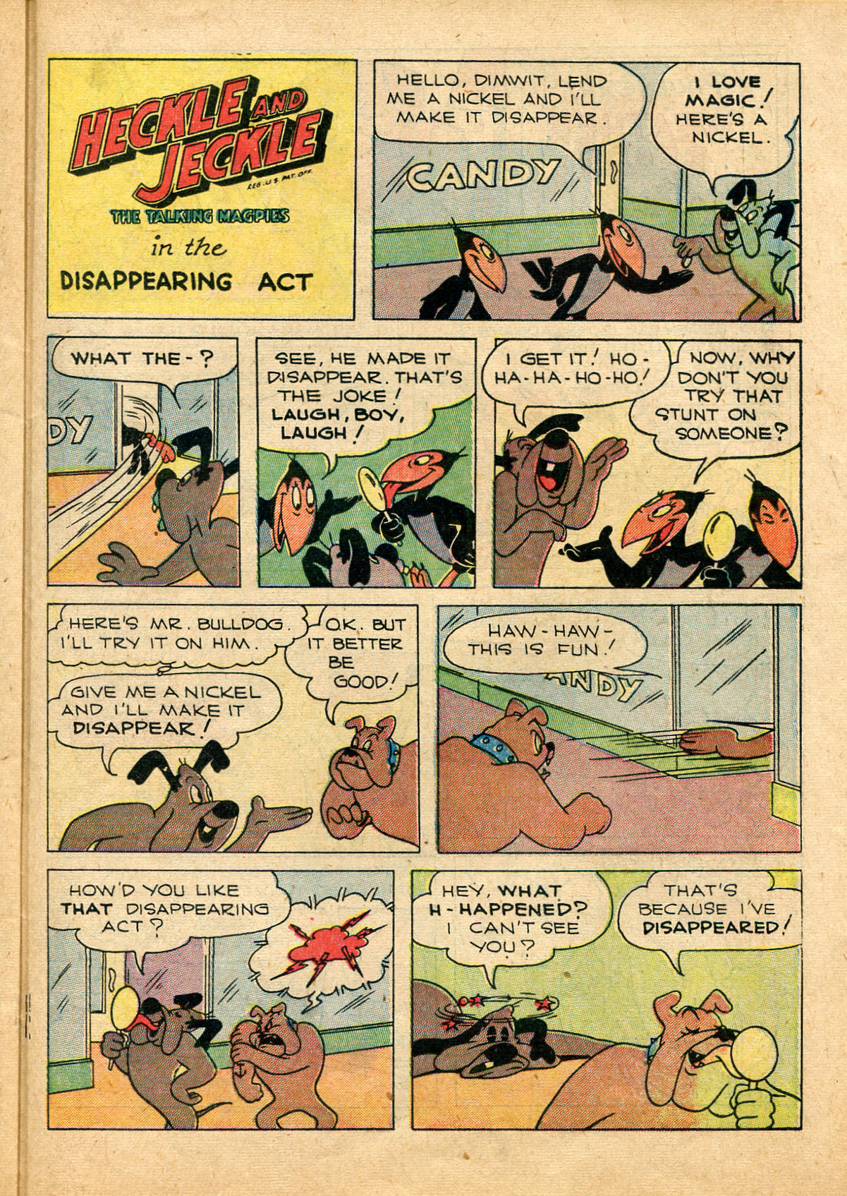 Read online Paul Terry's Mighty Mouse Comics comic -  Issue #25 - 35