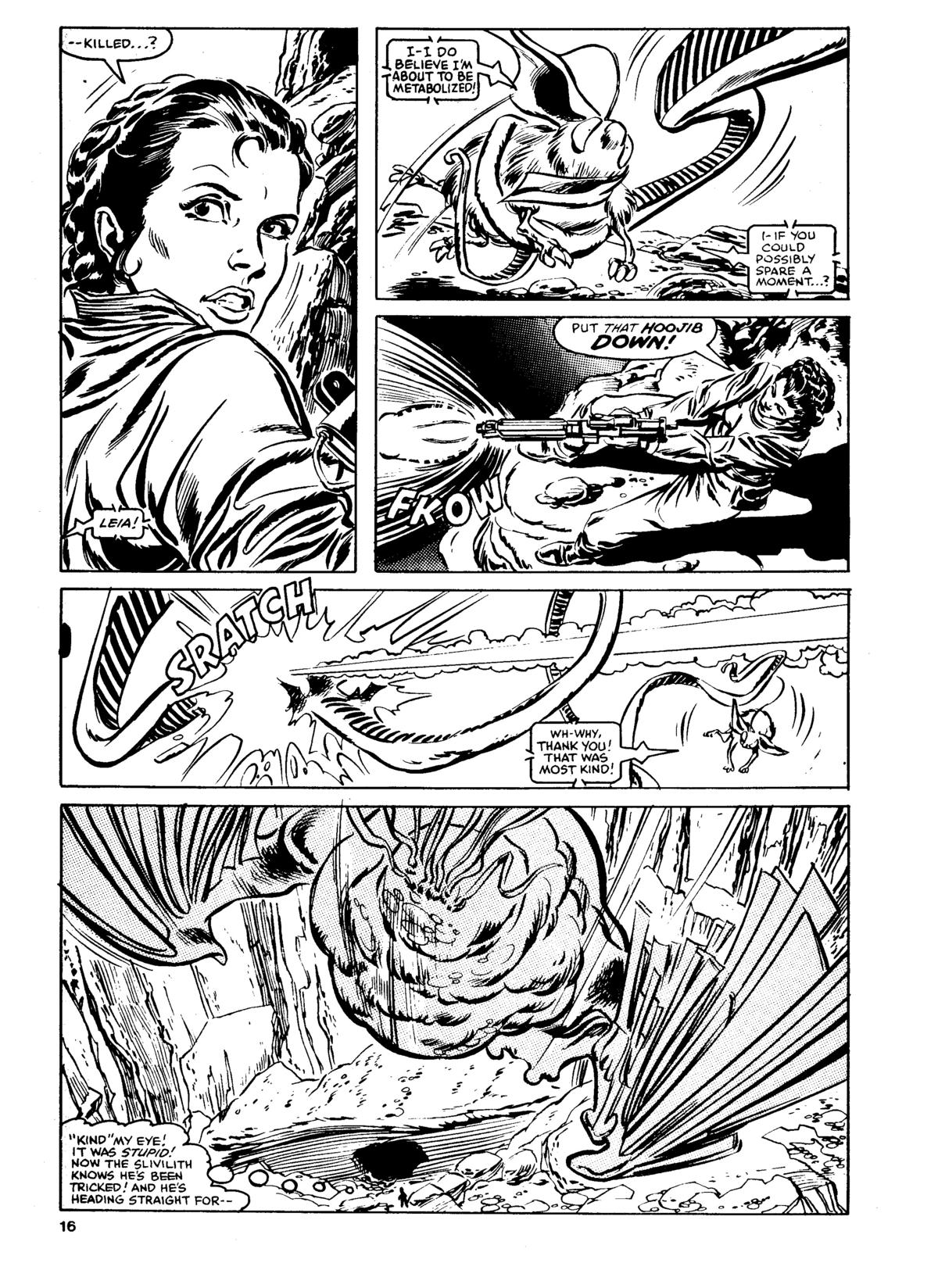 Read online Star Wars Weekly comic -  Issue #152 - 16