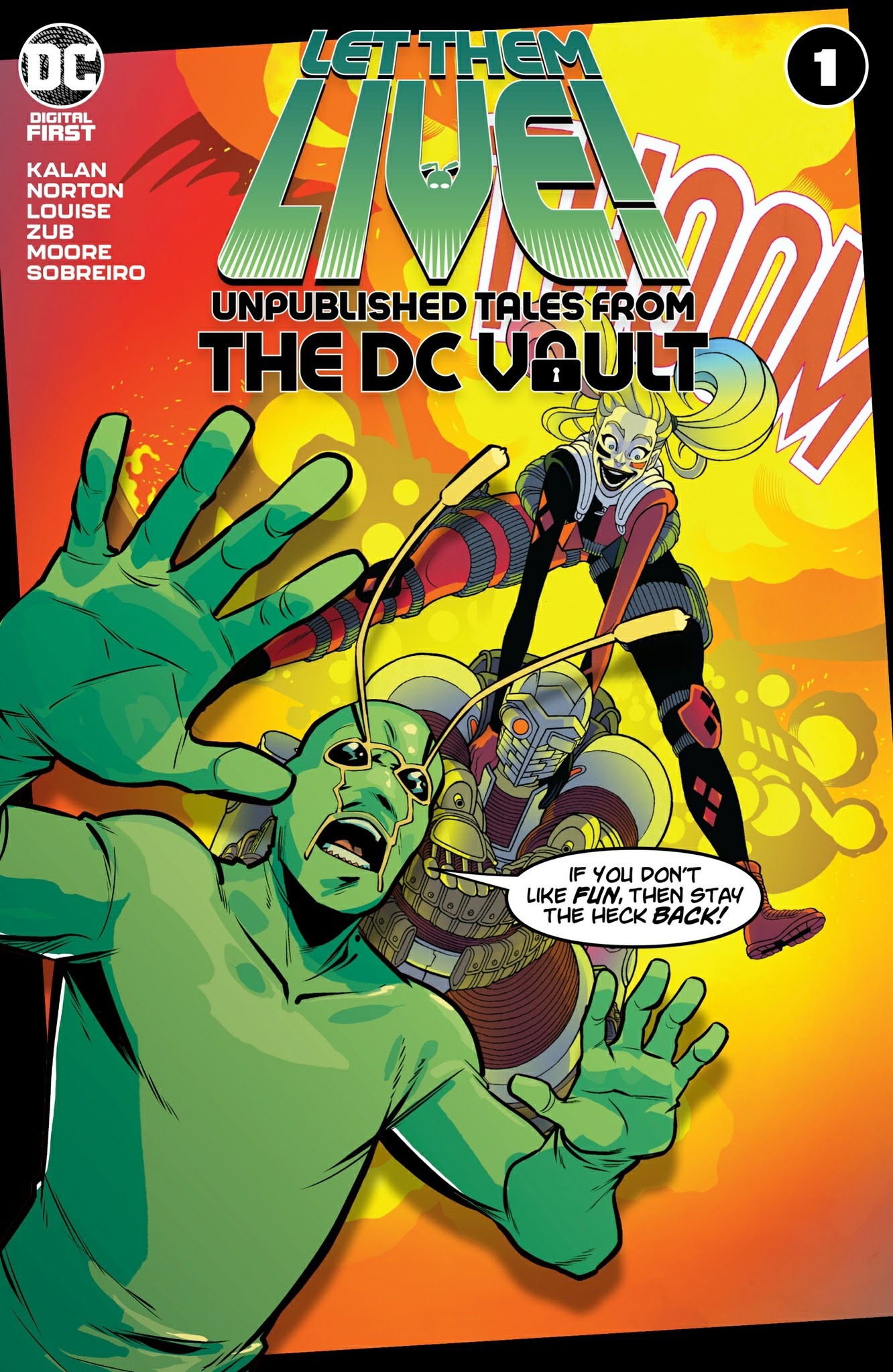 Read online Let Them Live: Unpublished Tales From The DC Vault comic -  Issue #1 - 1