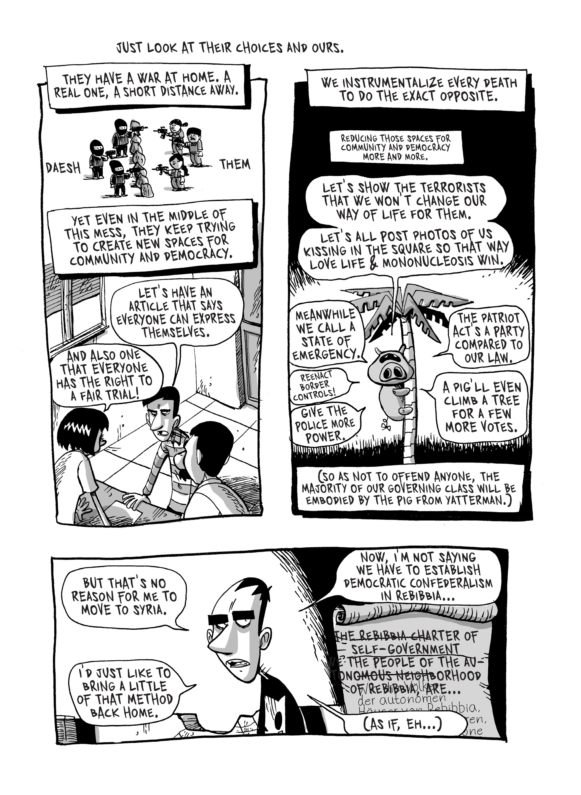 Read online Kobane Calling: Greetings From Northern Syria comic -  Issue # TPB (Part 3) - 50