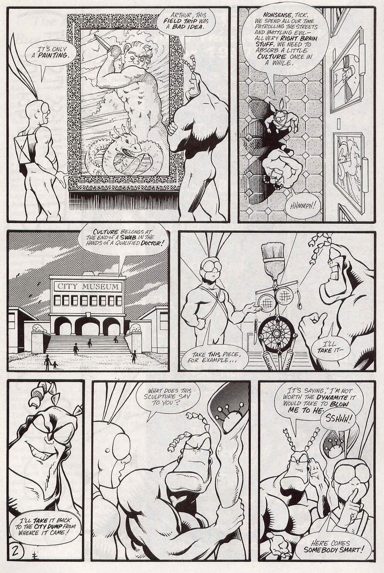 Read online The Tick: Big Blue Destiny comic -  Issue #1 - 3