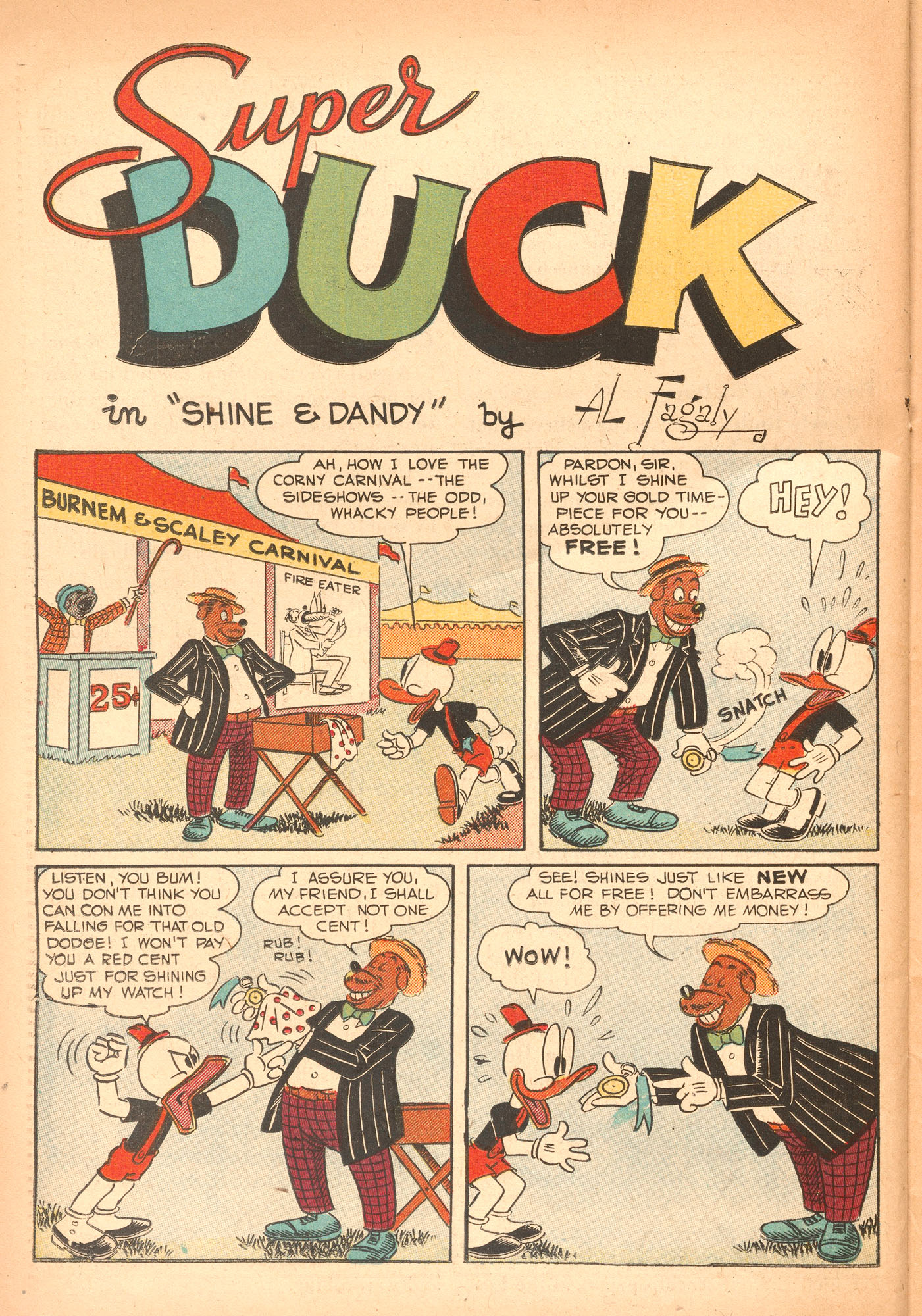 Read online Super Duck Comics comic -  Issue #29 - 38