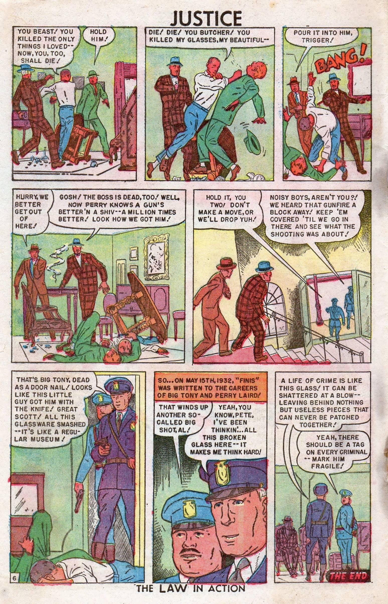 Read online Justice (1947) comic -  Issue #11 - 32