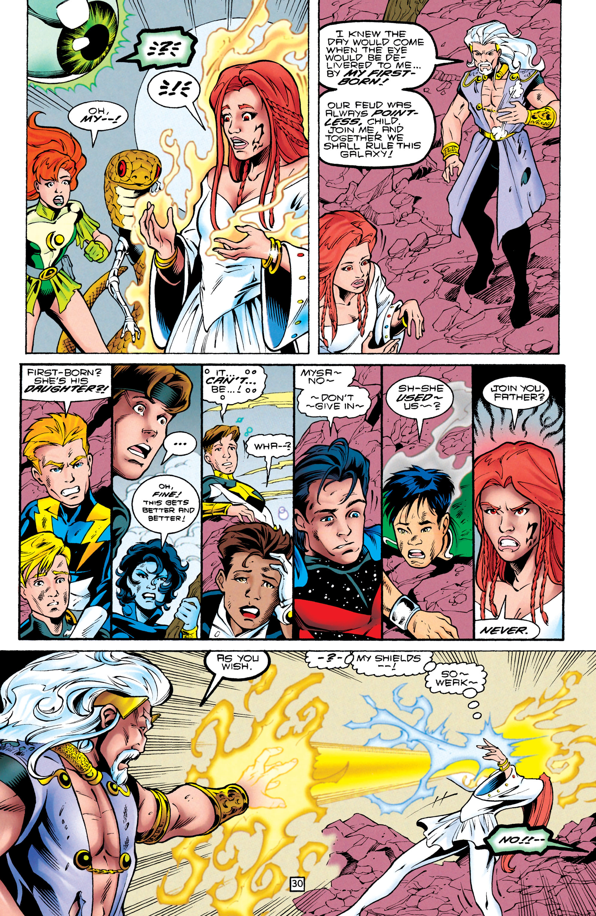 Read online Legionnaires comic -  Issue #50 - 30