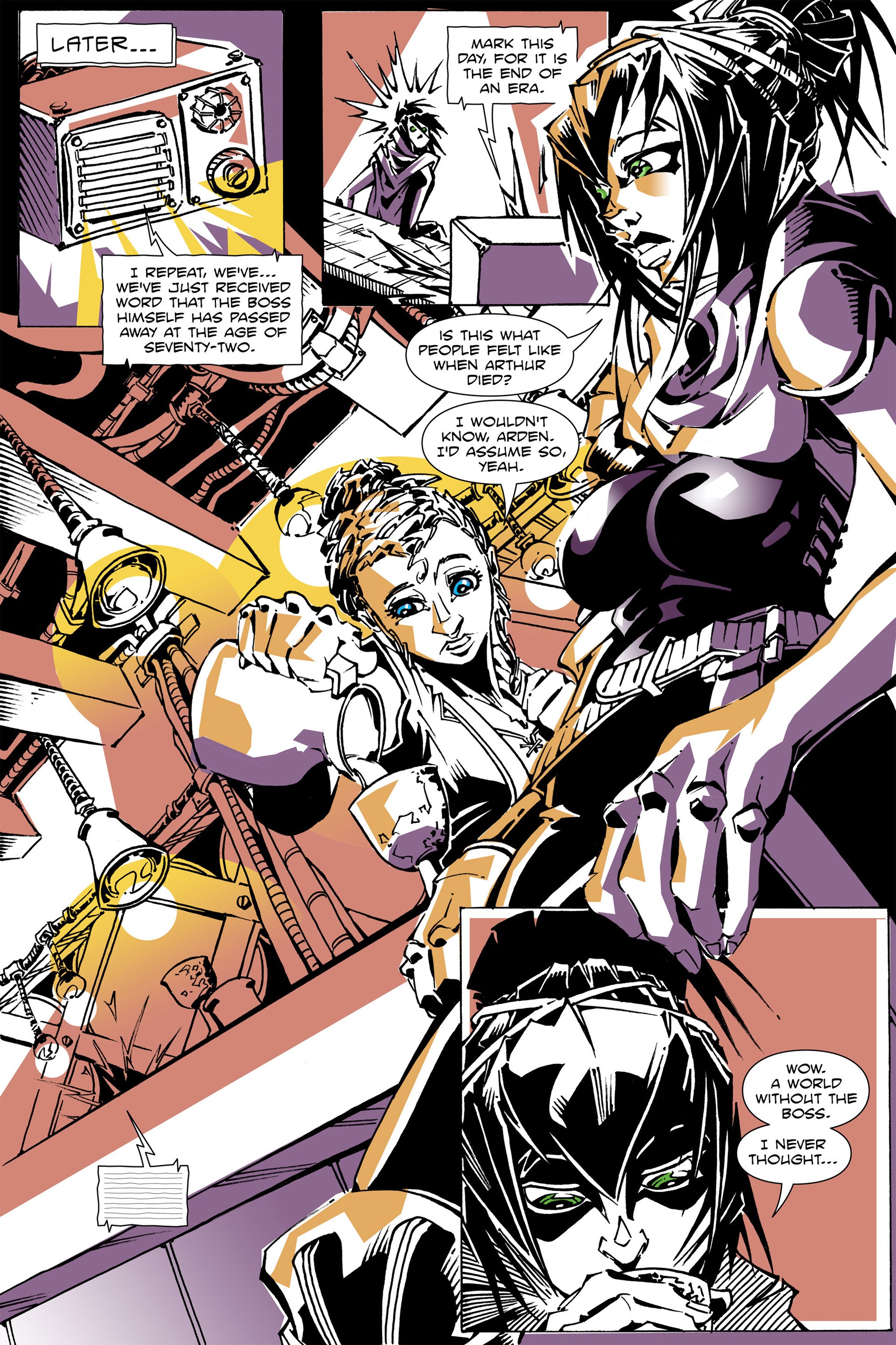 Read online Artful Daggers comic -  Issue #1 - 7