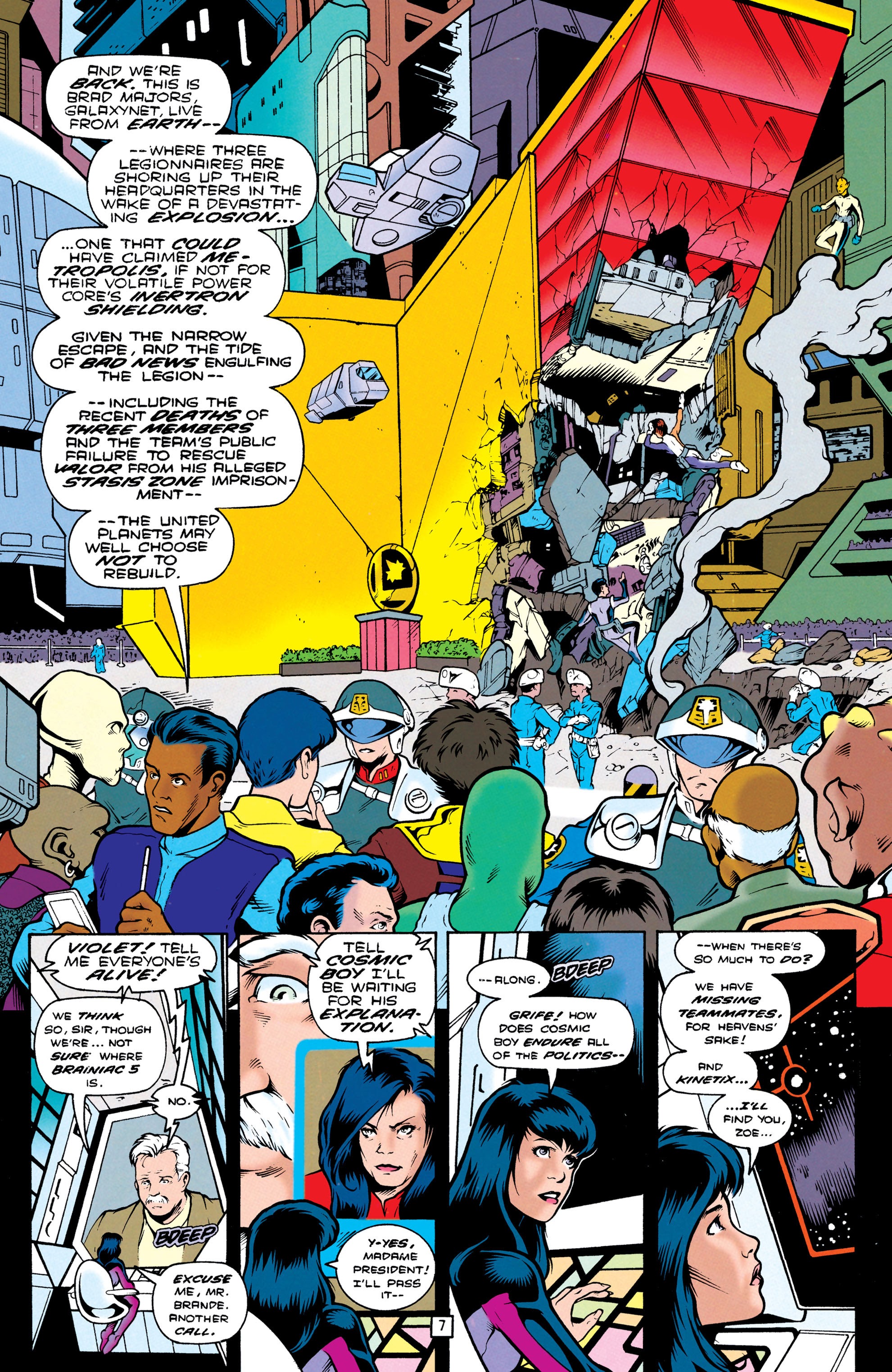 Read online Legionnaires comic -  Issue #32 - 8