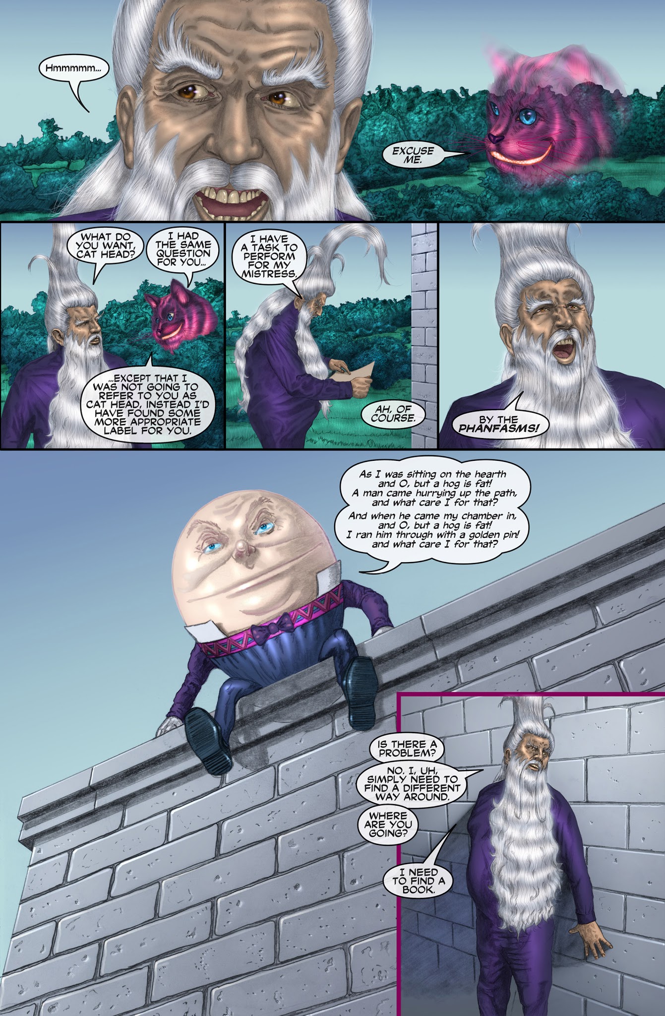 Read online The Oz/Wonderland Chronicles comic -  Issue #0 - 9